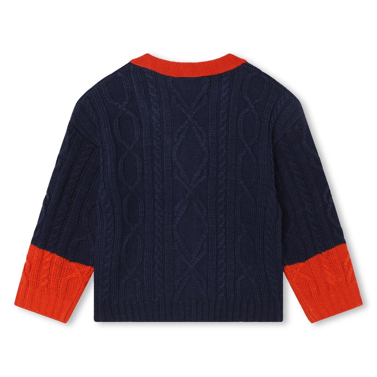 Boys Black Cardigan