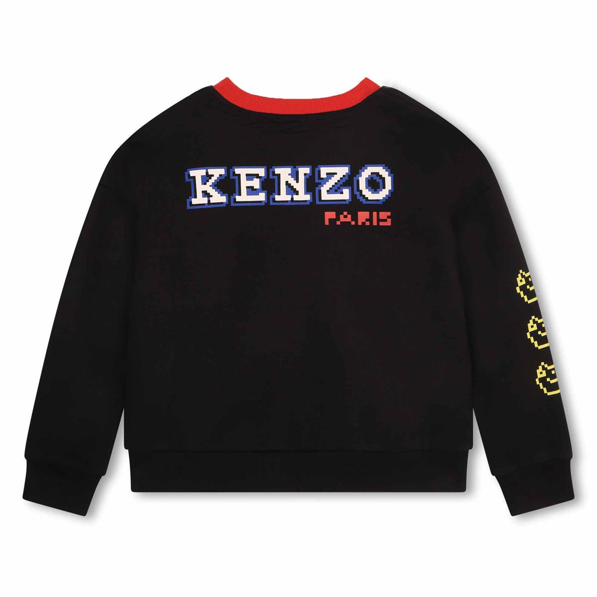 Boys Navy Cotton Sweatshirt