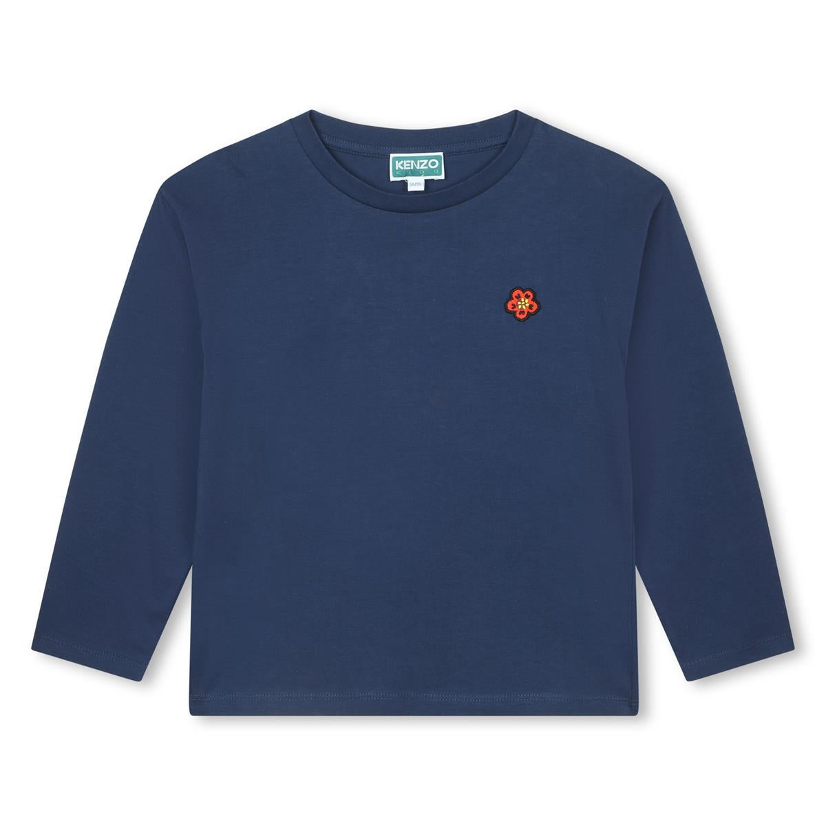 Boys Blue Cotton T-Shirt