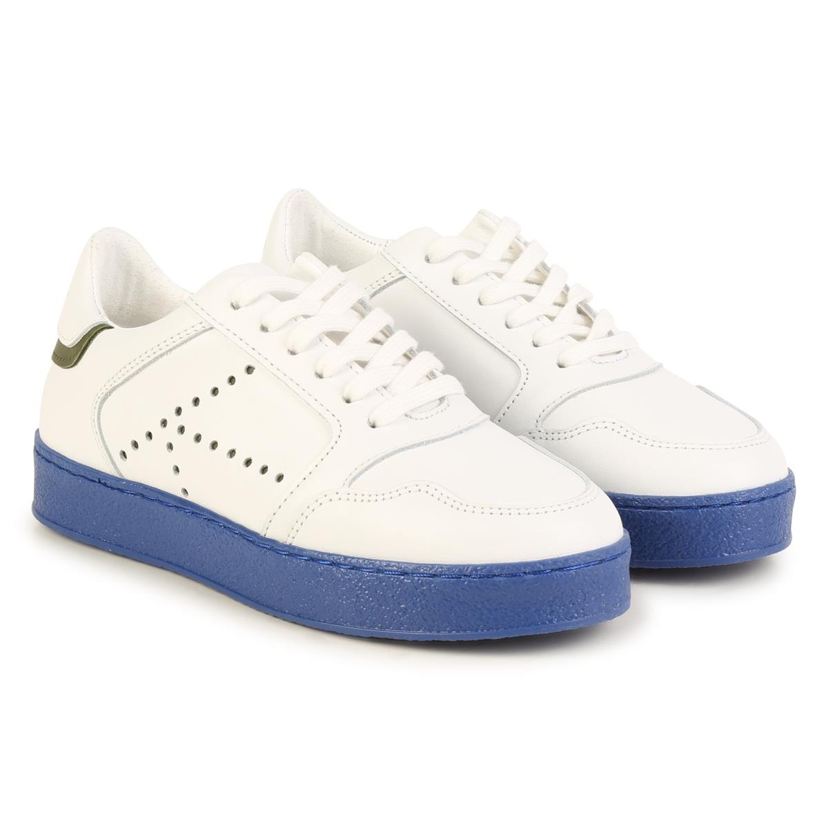 Boys & Girls White Shoes