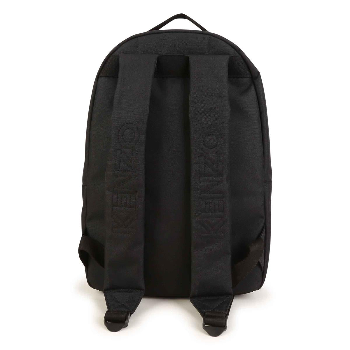 Boys & Girls Black Logo Backpack