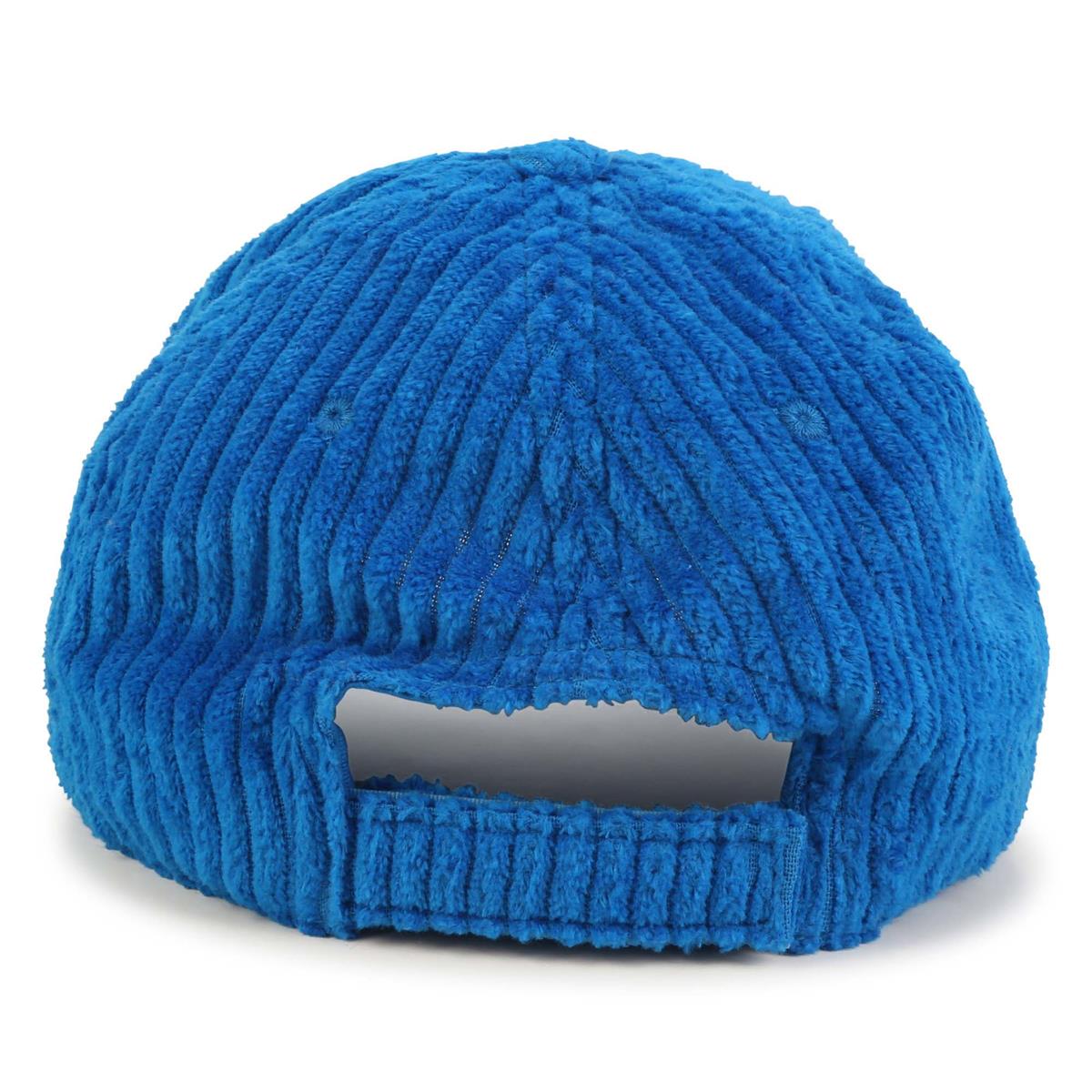 Boys & Girls Blue Corduroy Logo Cap