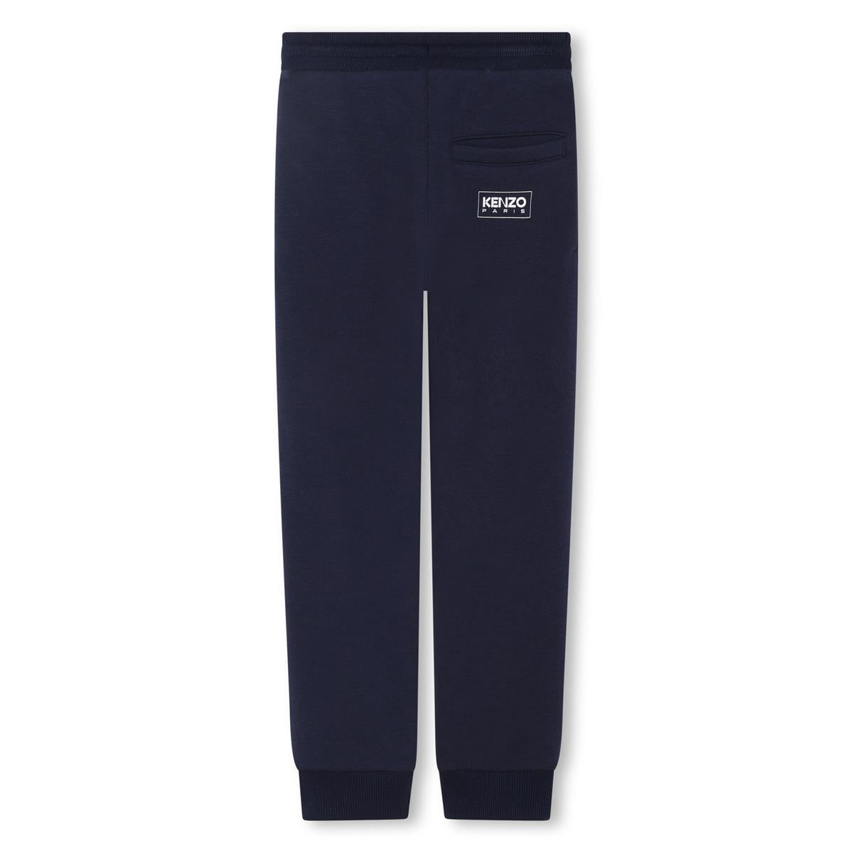 Boys & Girls Navy Cotton Trousers