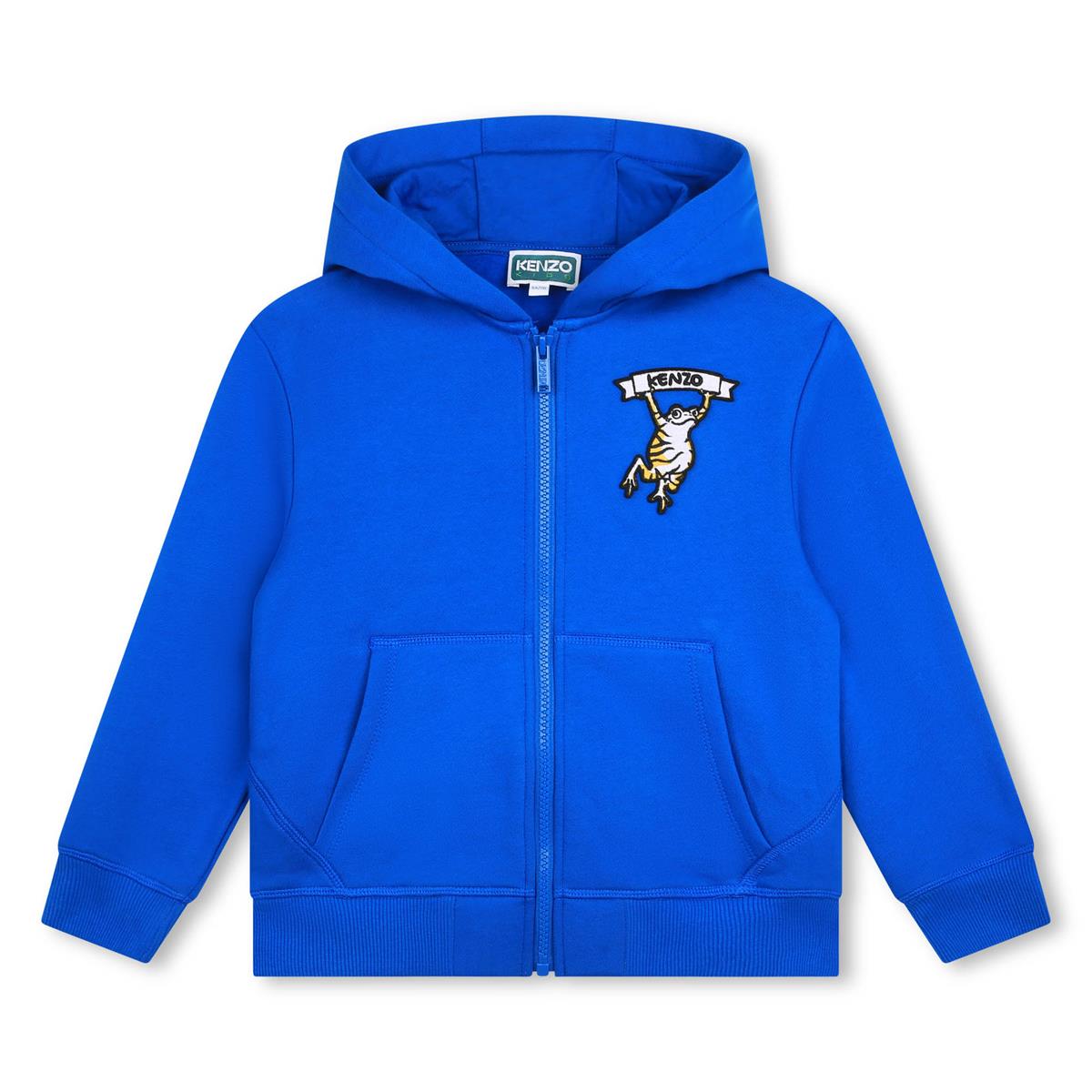 Boys Blue Zip-Up Top