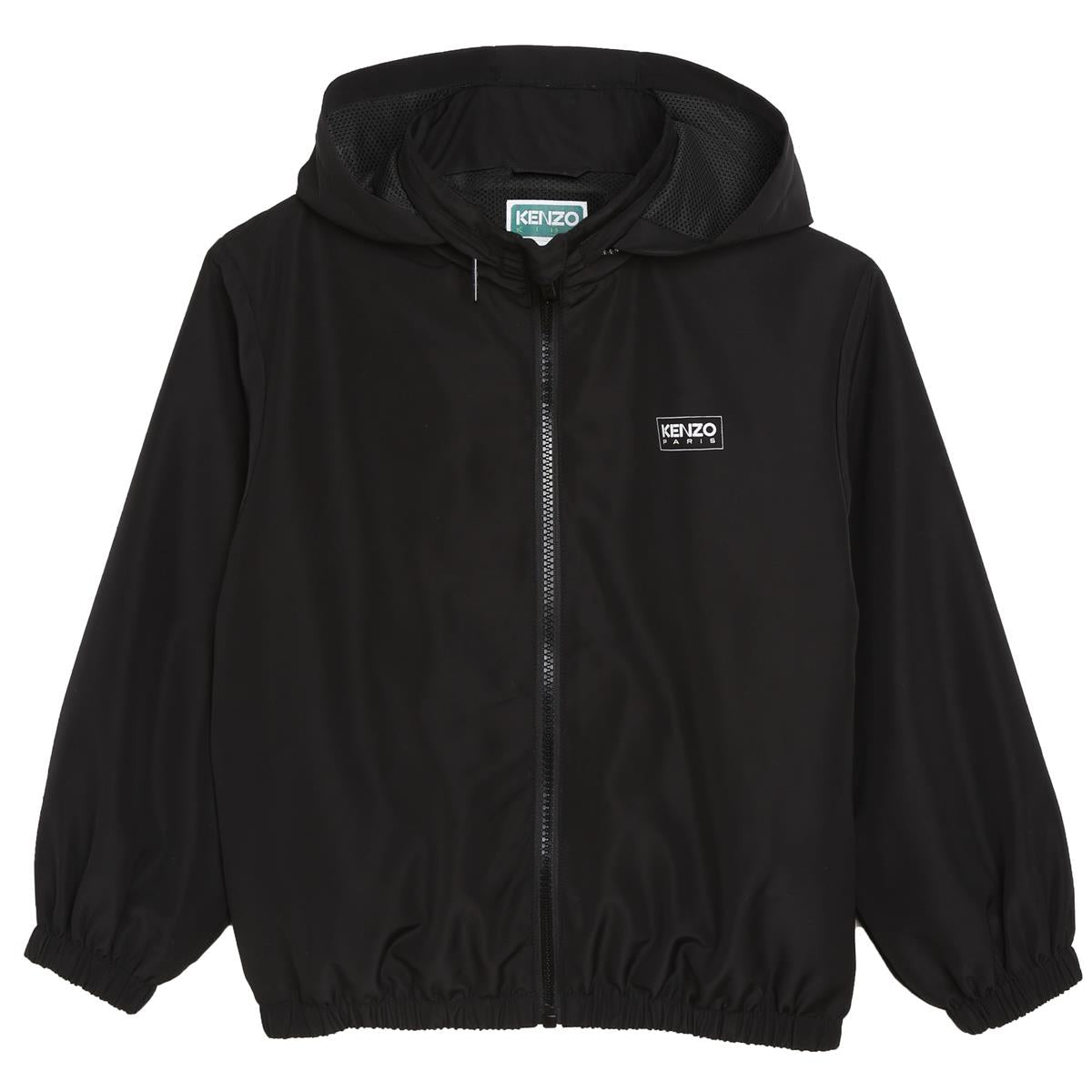 Boys & Girls Black Zip-Up Top