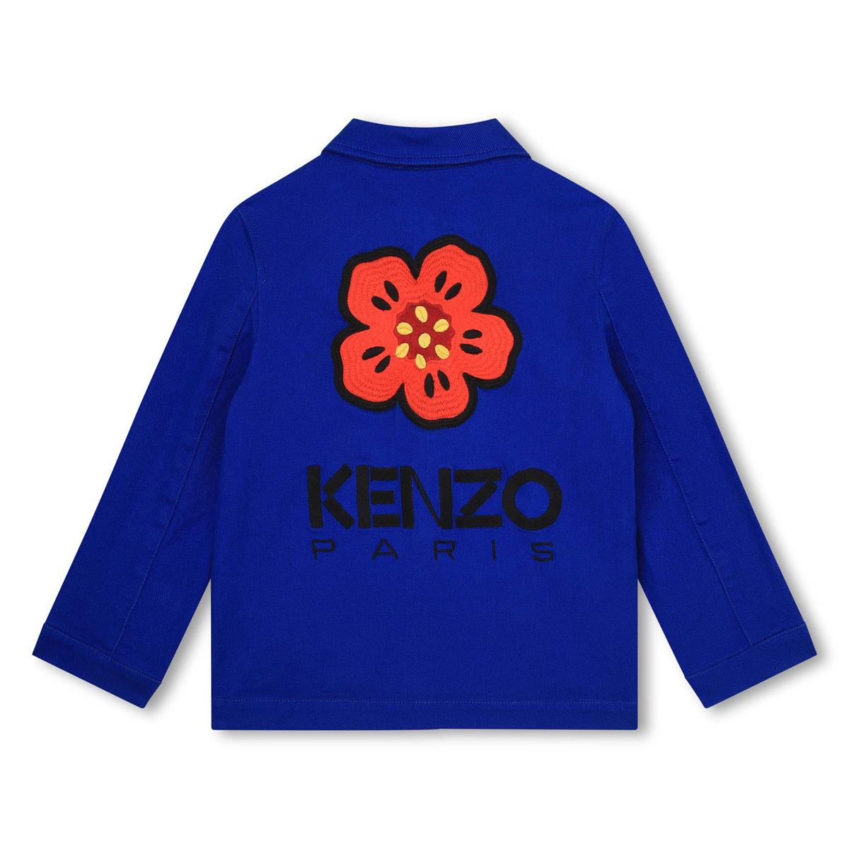 Boys & Girls Blue Cotton Jacket