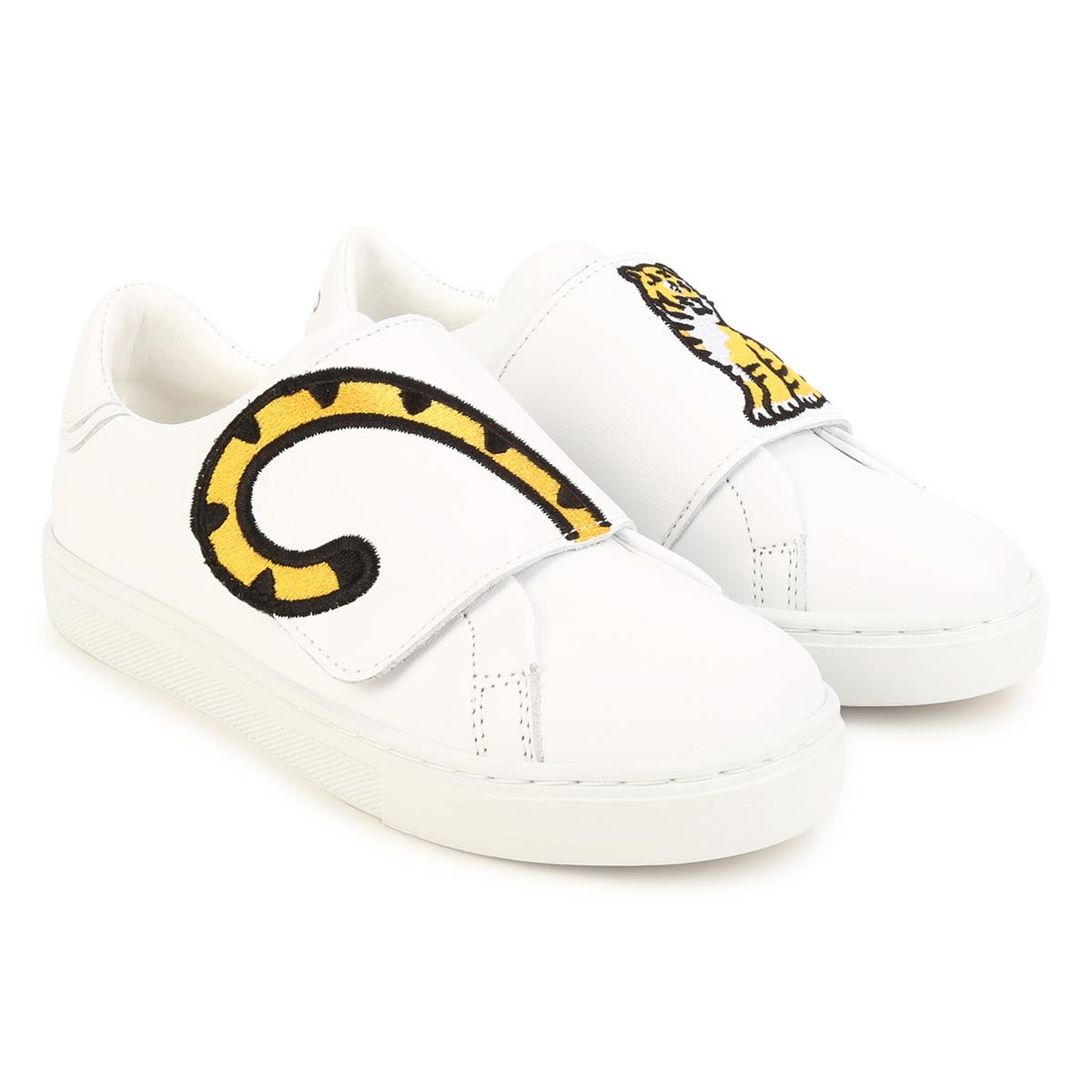 Boys & Girls White Shoes