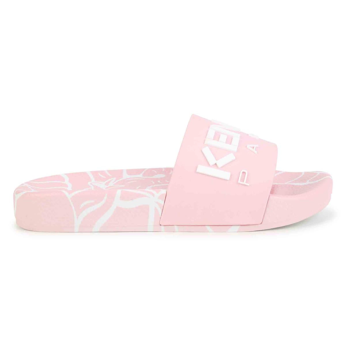 Boys & Girls Pink Logo Sandals