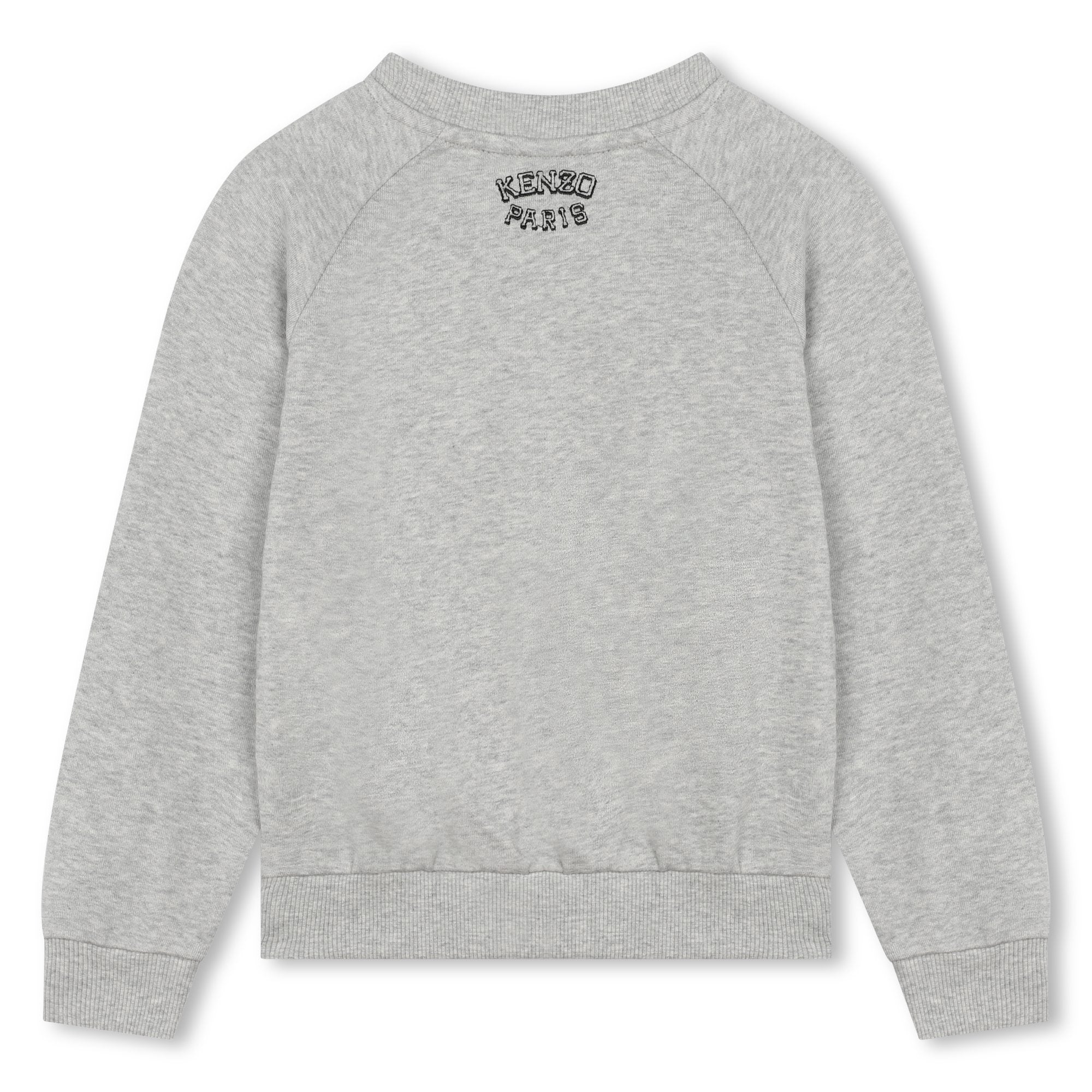 Boys Grey Tiger Cotton Sweatshirt