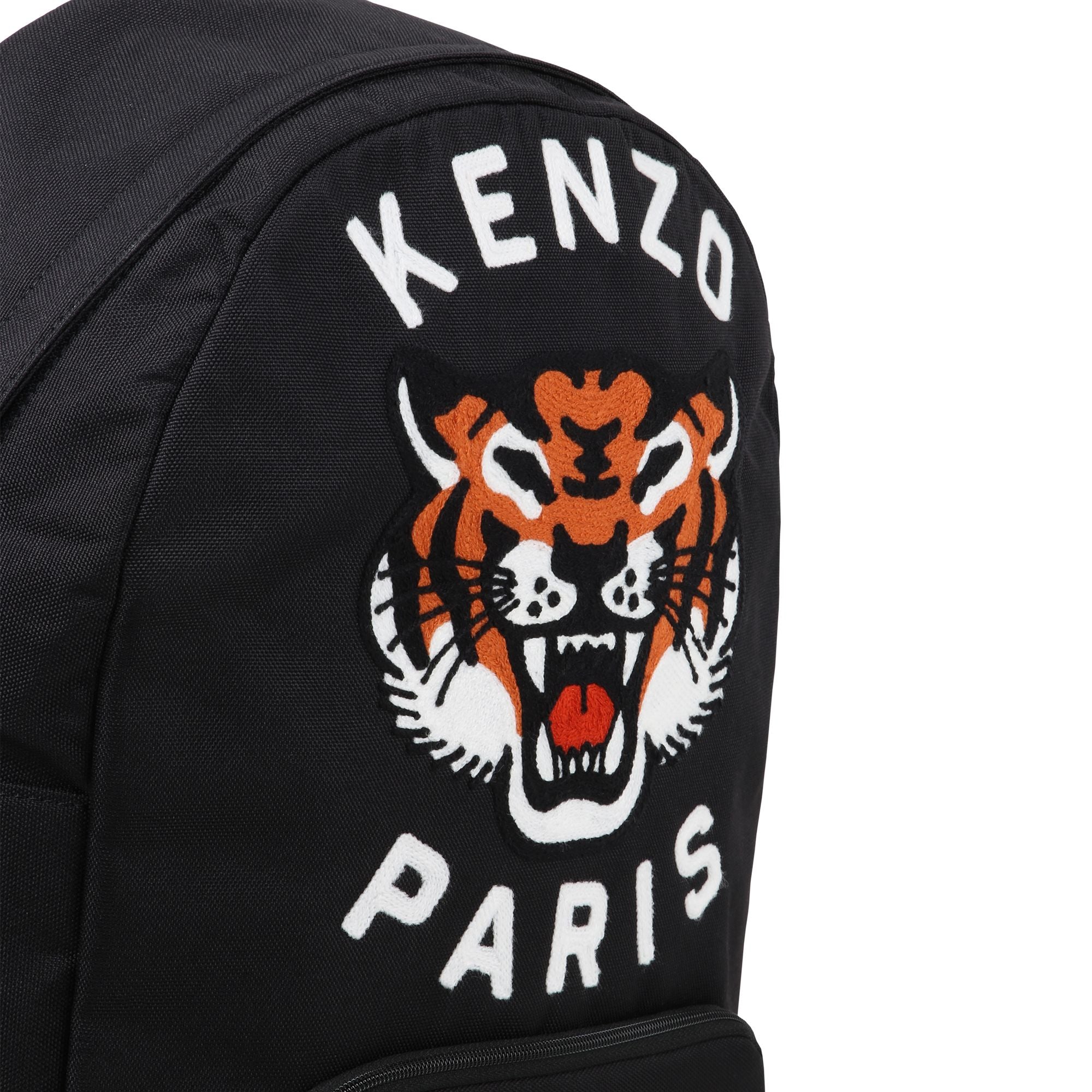 Boys & Girls Black Embroidery Logo Bag(42x30x13cm)