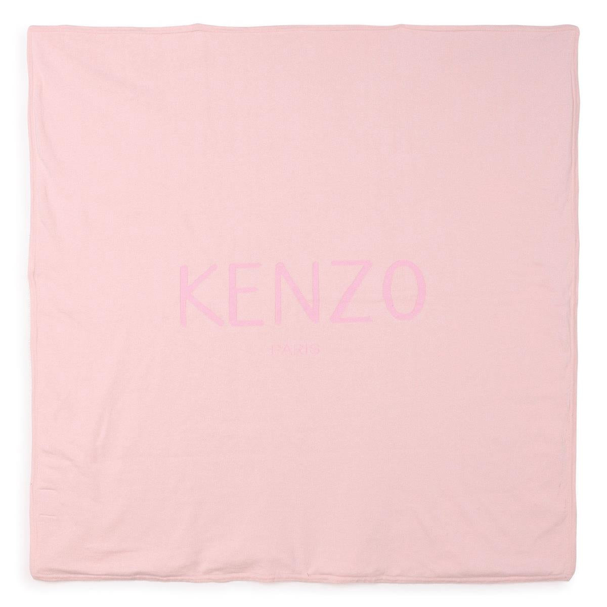 Baby Boys & Girls Pink Logo Blanket
