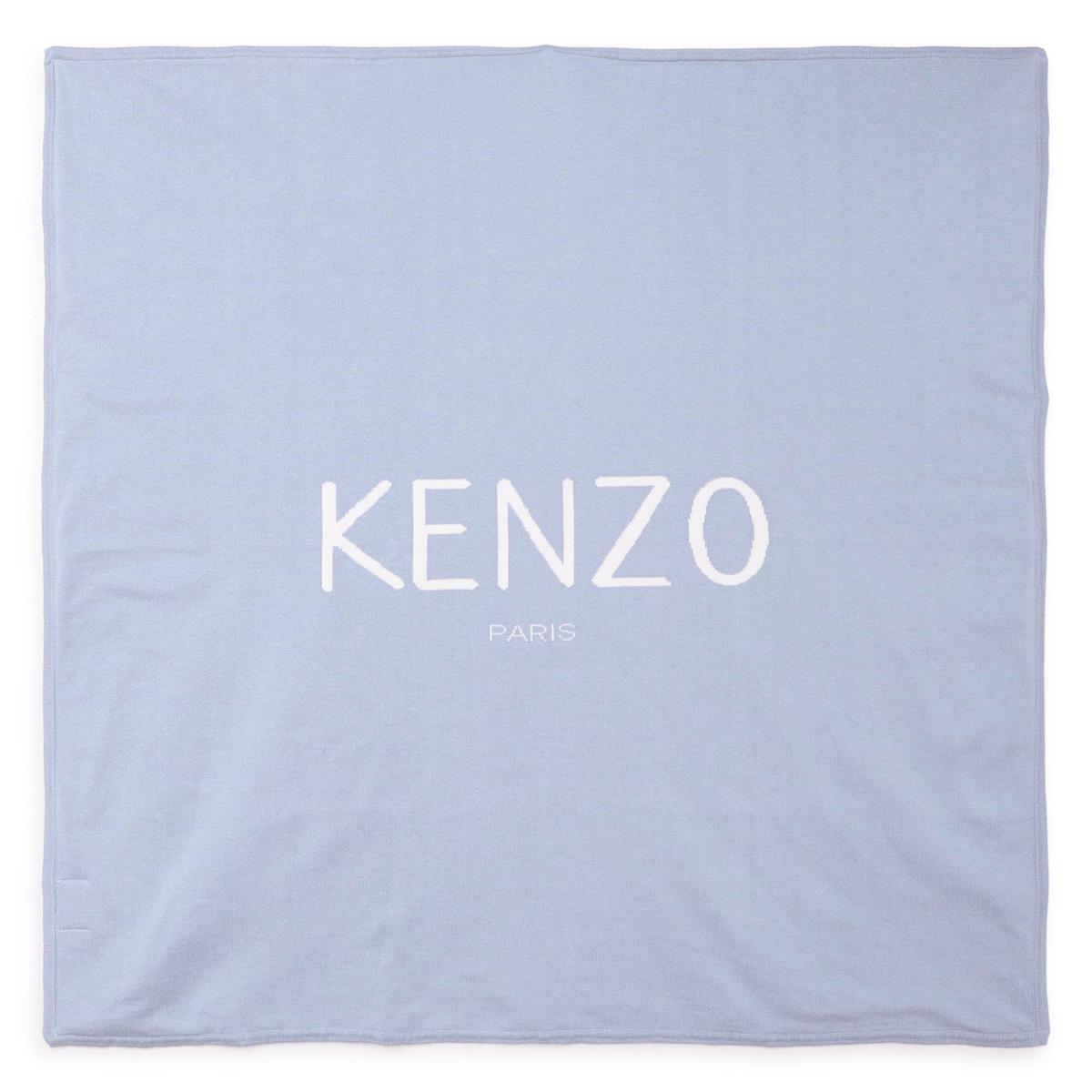 Baby Boys & Girls Blue Logo Blanket