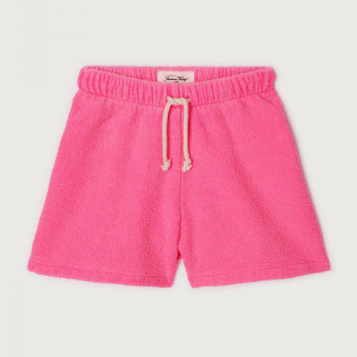 Boys & Girls Pink Cotton Shorts