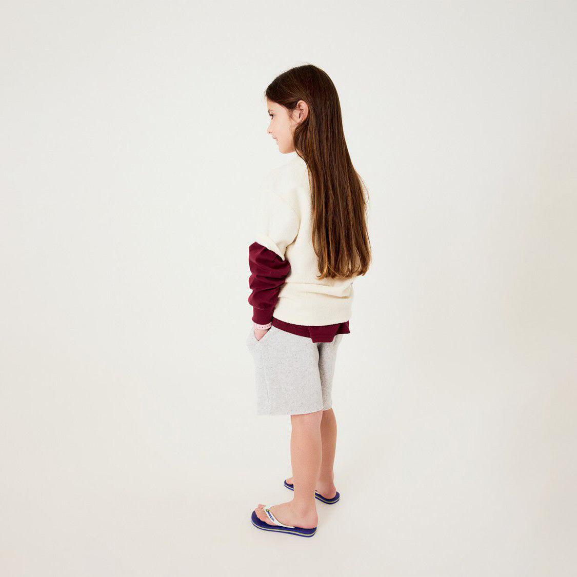 Boys & Girls Grey Logo Shorts