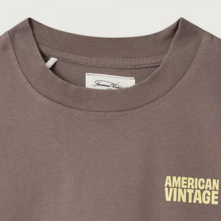 Boys & Girls Brown Logo Cotton T-Shirt