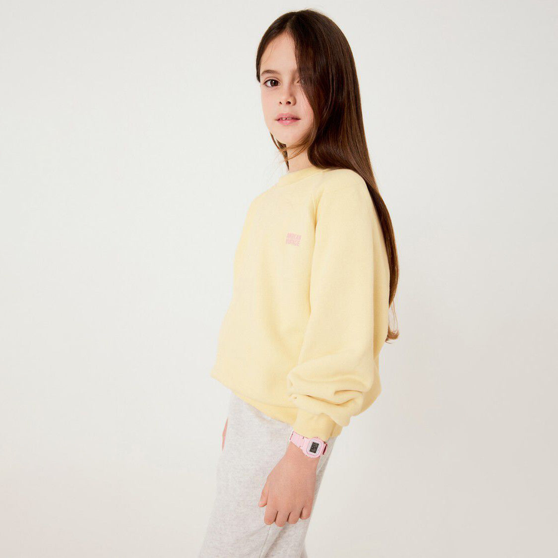 Boys & Girls Vanilla Cotton Sweatshirt