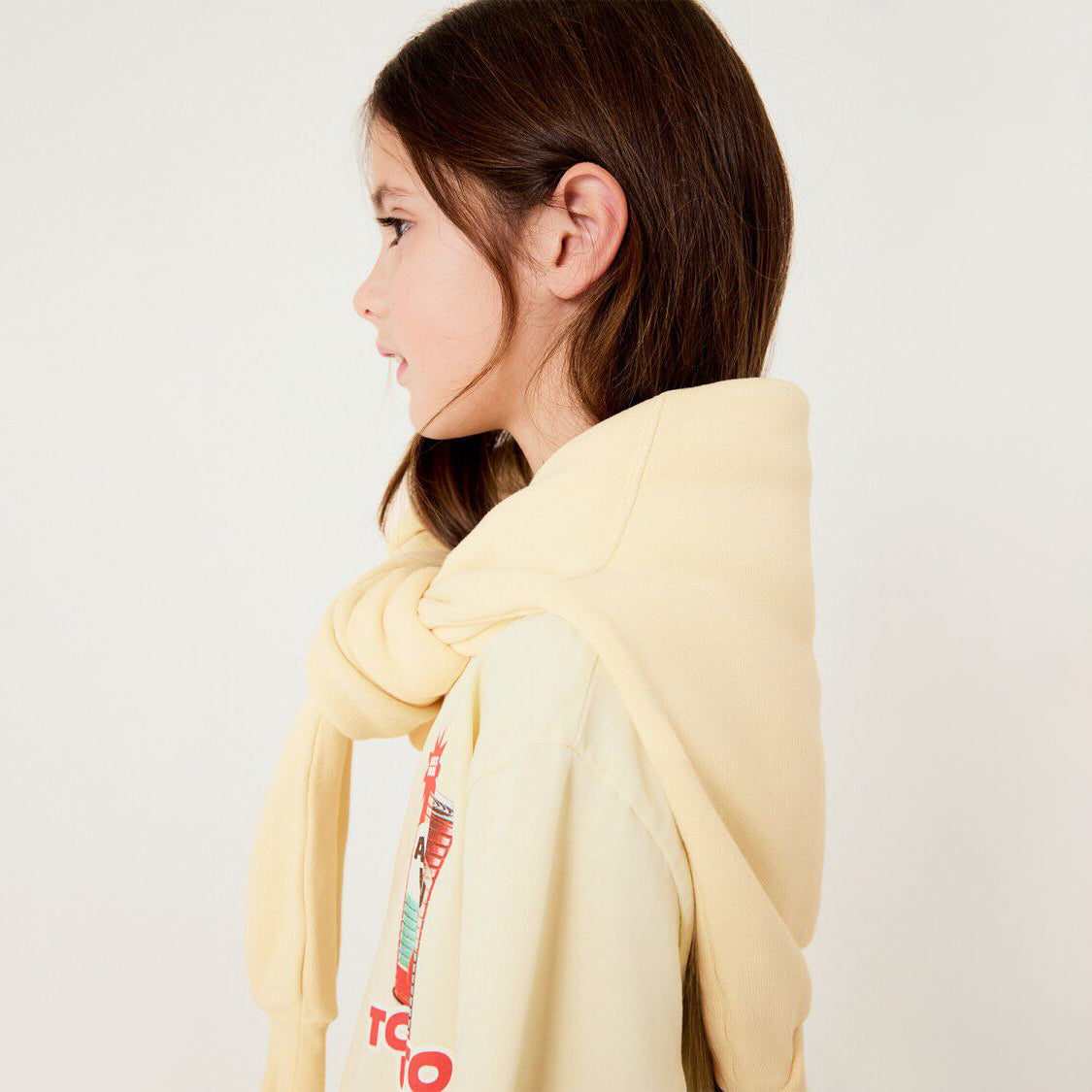 Boys & Girls Vanilla Cotton Sweatshirt
