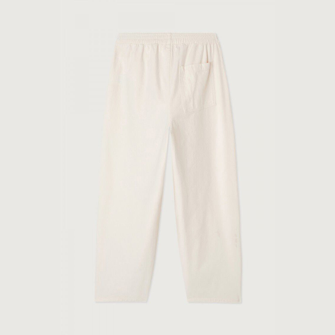 Women White Cotton Trousers