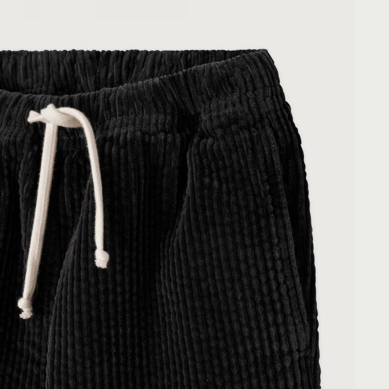 Boys & Girls Black Corduroy Trousers