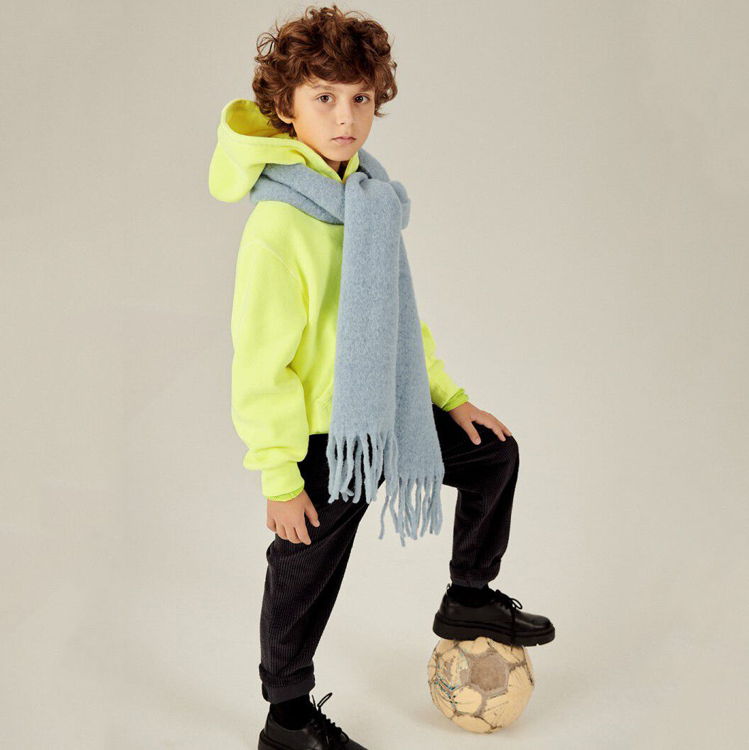 Boys & Girls Black Corduroy Trousers