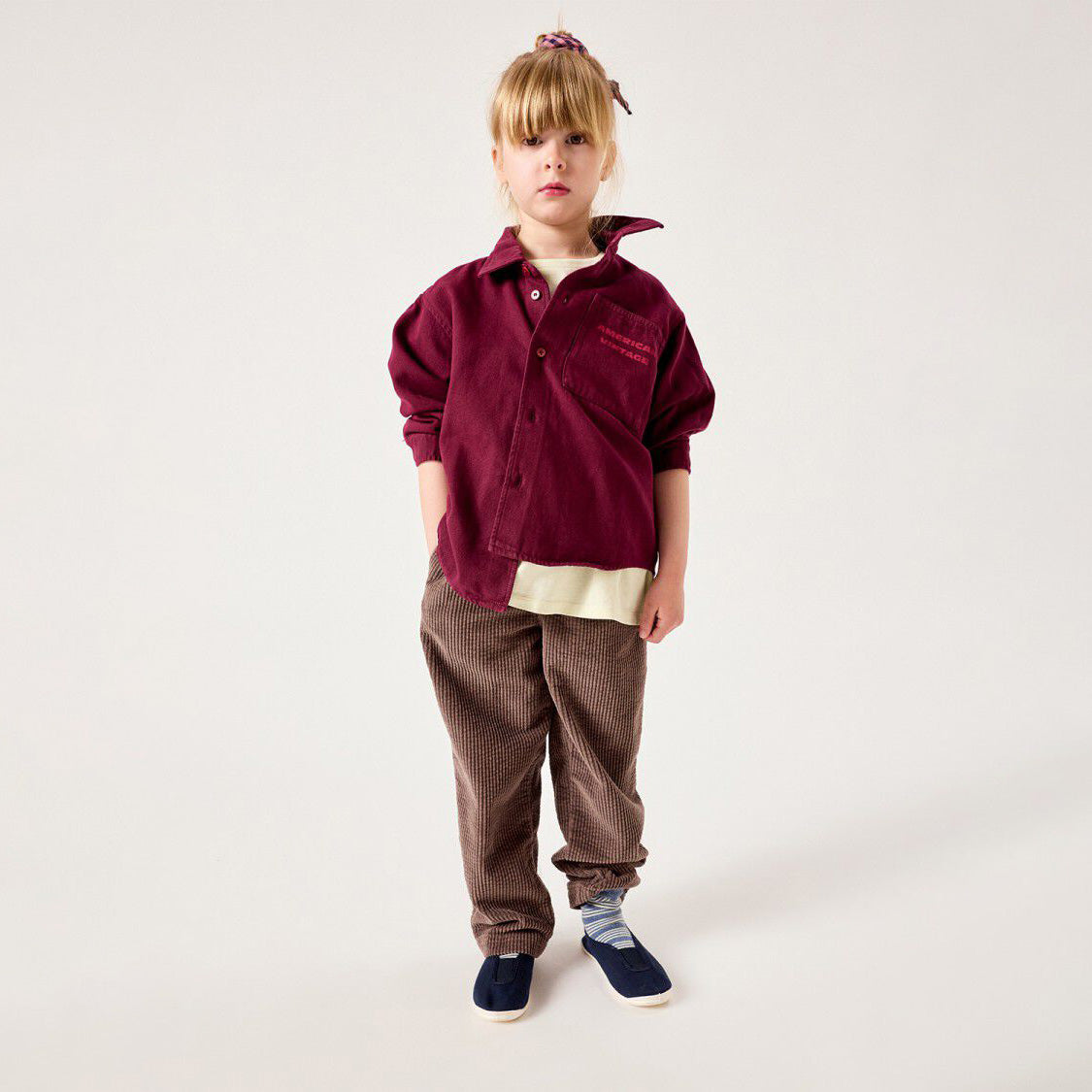 Boys & Girls Brown Corduroy Trousers