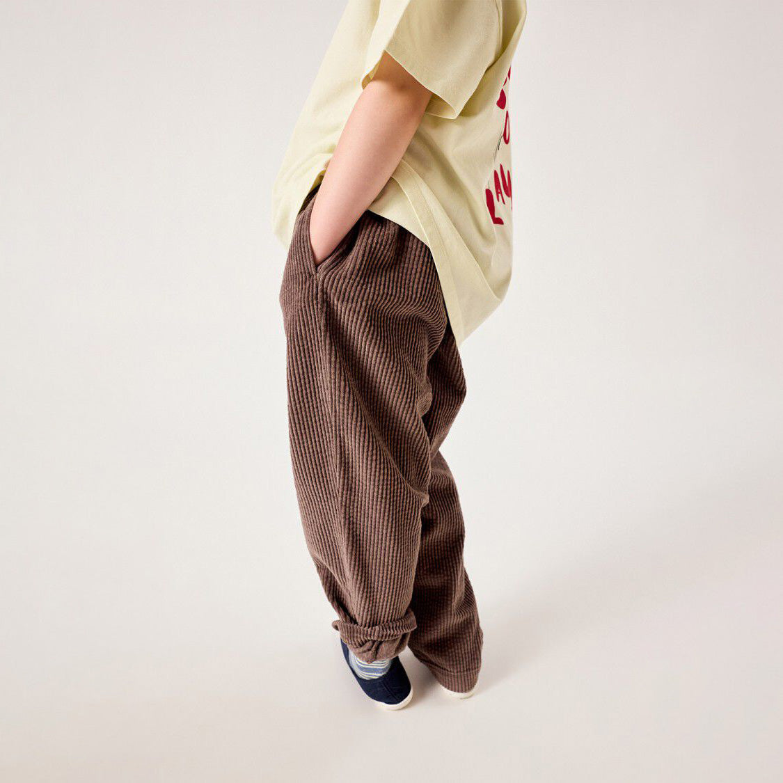 Boys & Girls Brown Corduroy Trousers