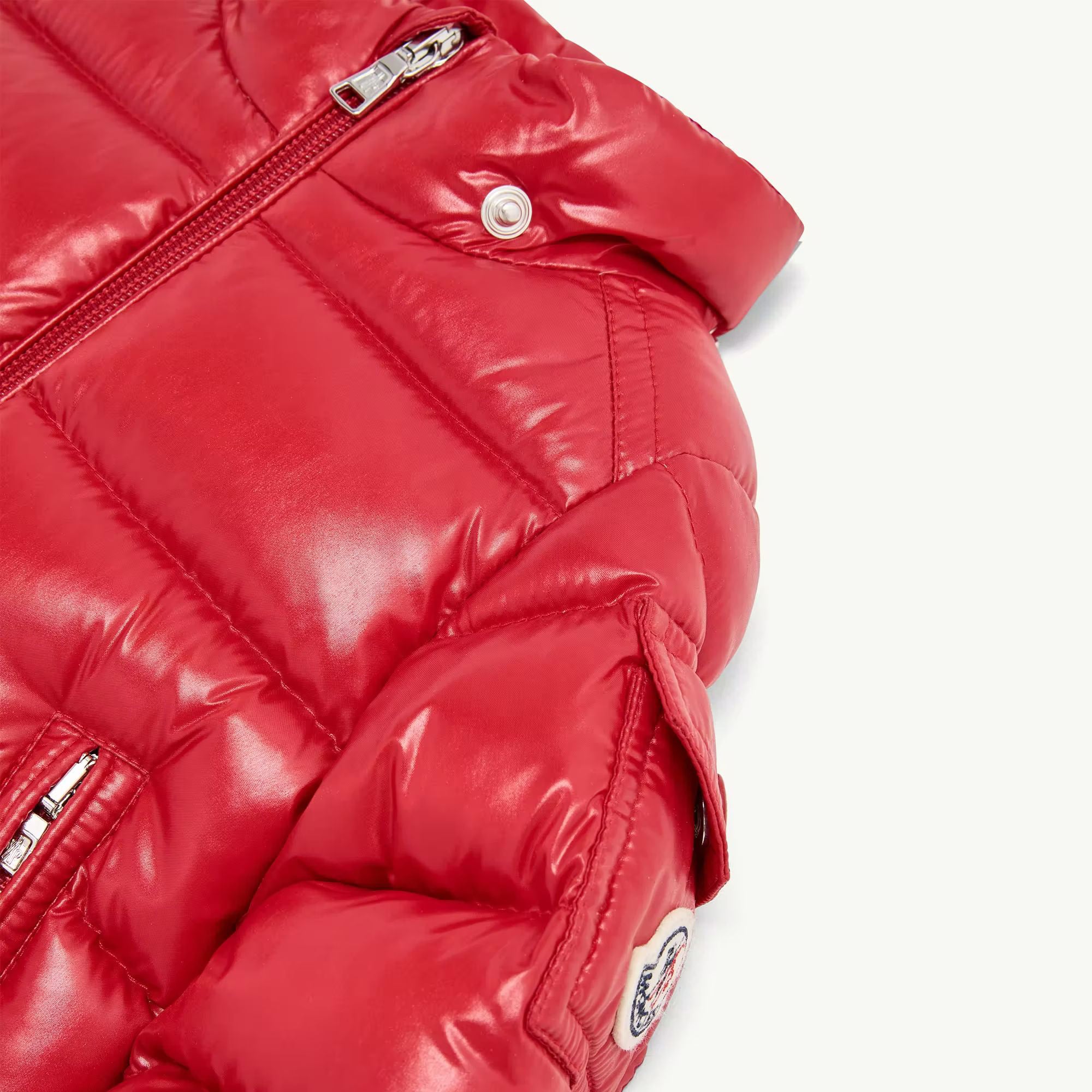 Baby Boys Red "MAYA" Padded Down Jacket