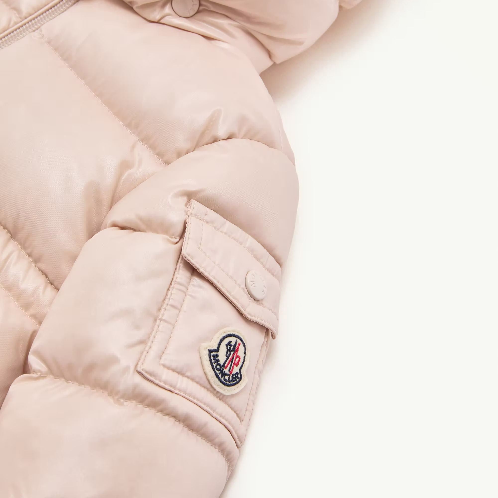 Baby Girls Light Pink "MAIRE" Padded Down Jacket
