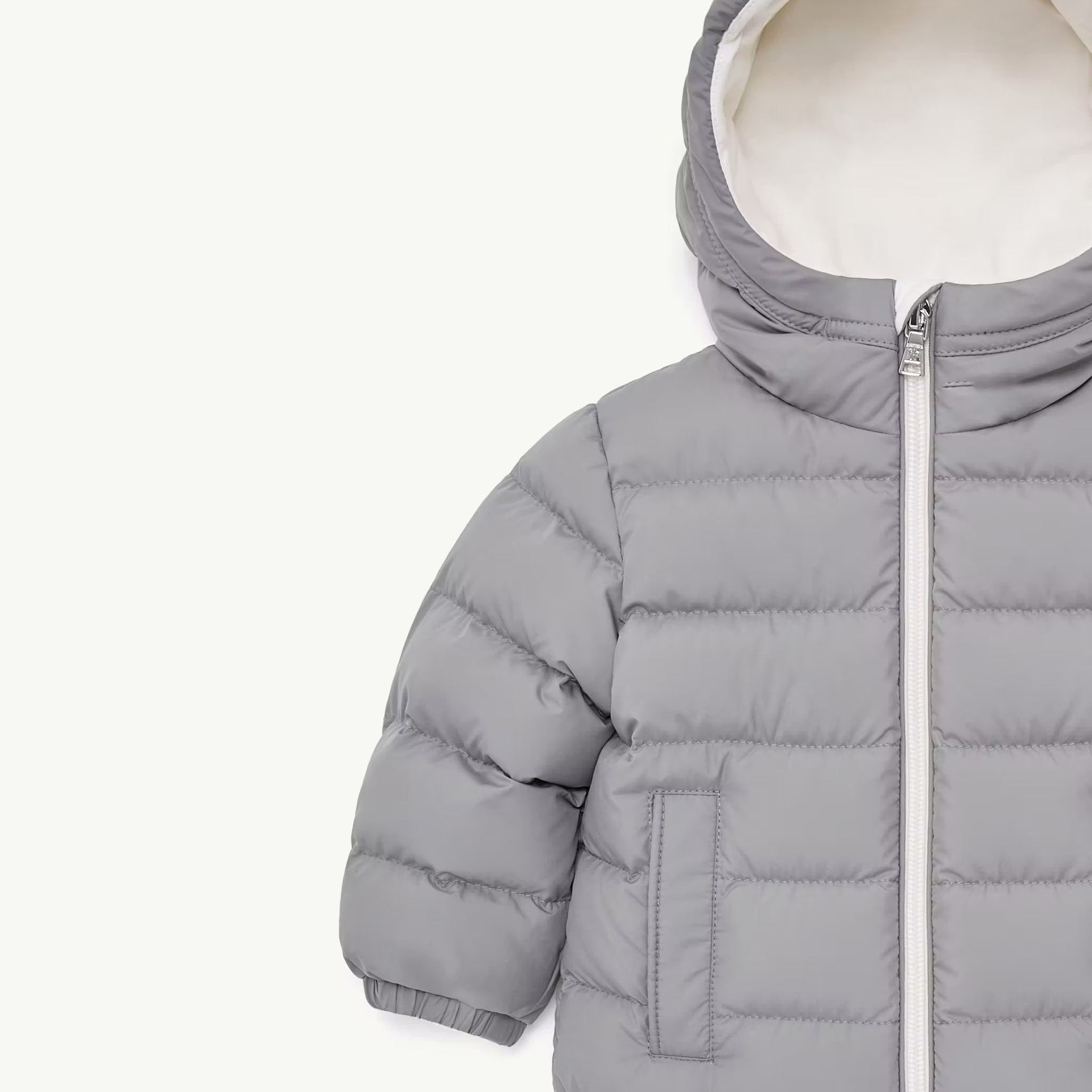 Baby Boys Grey "BRANNOCK" Padded Down Jacket