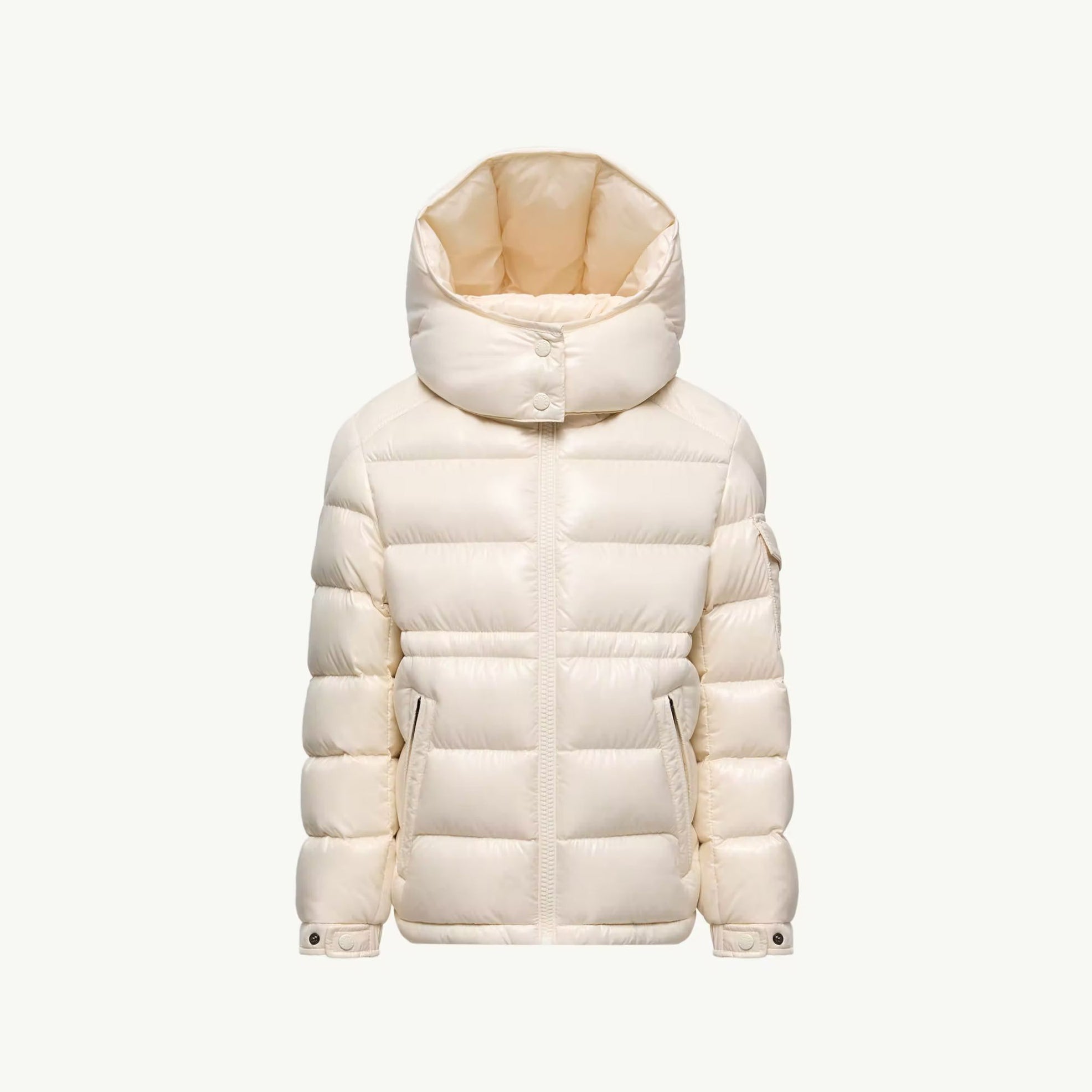 Girls Beige "MAIRE" Padded Down Jacket