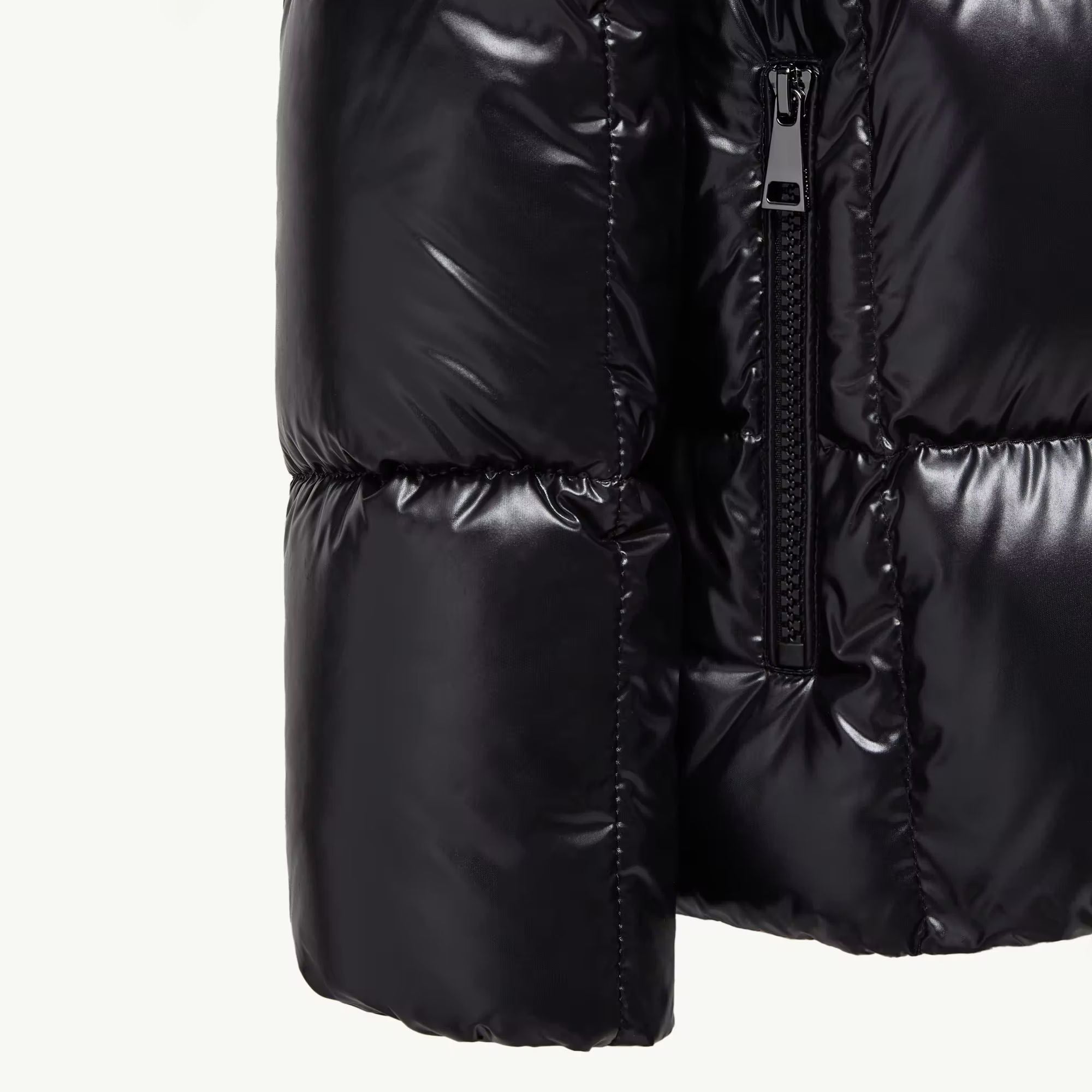 Girls Black "PARANA" Padded Down Jacket