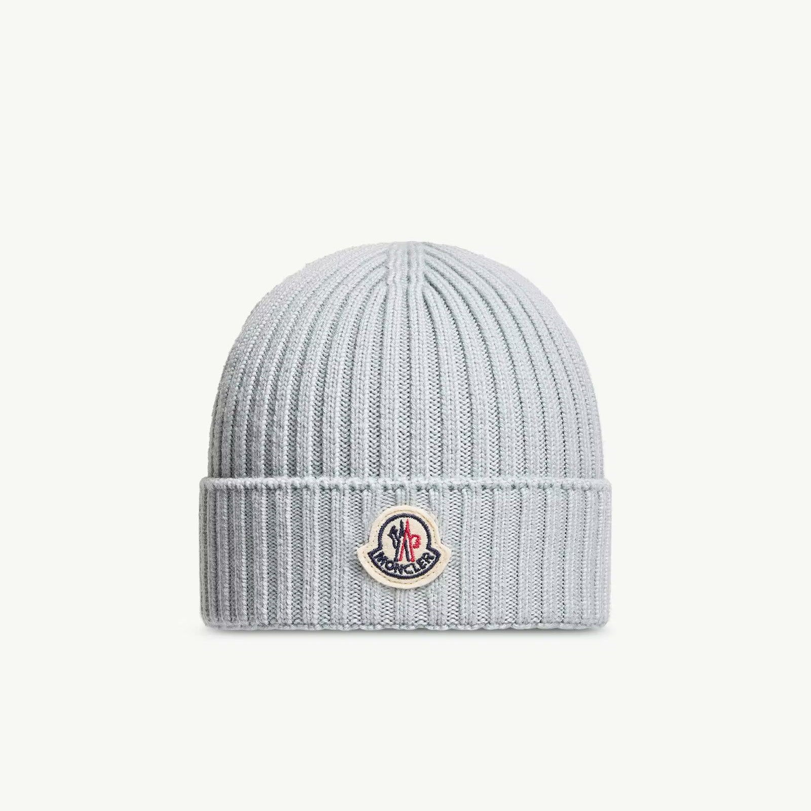 Girls Light Blue Knit Wool Hat