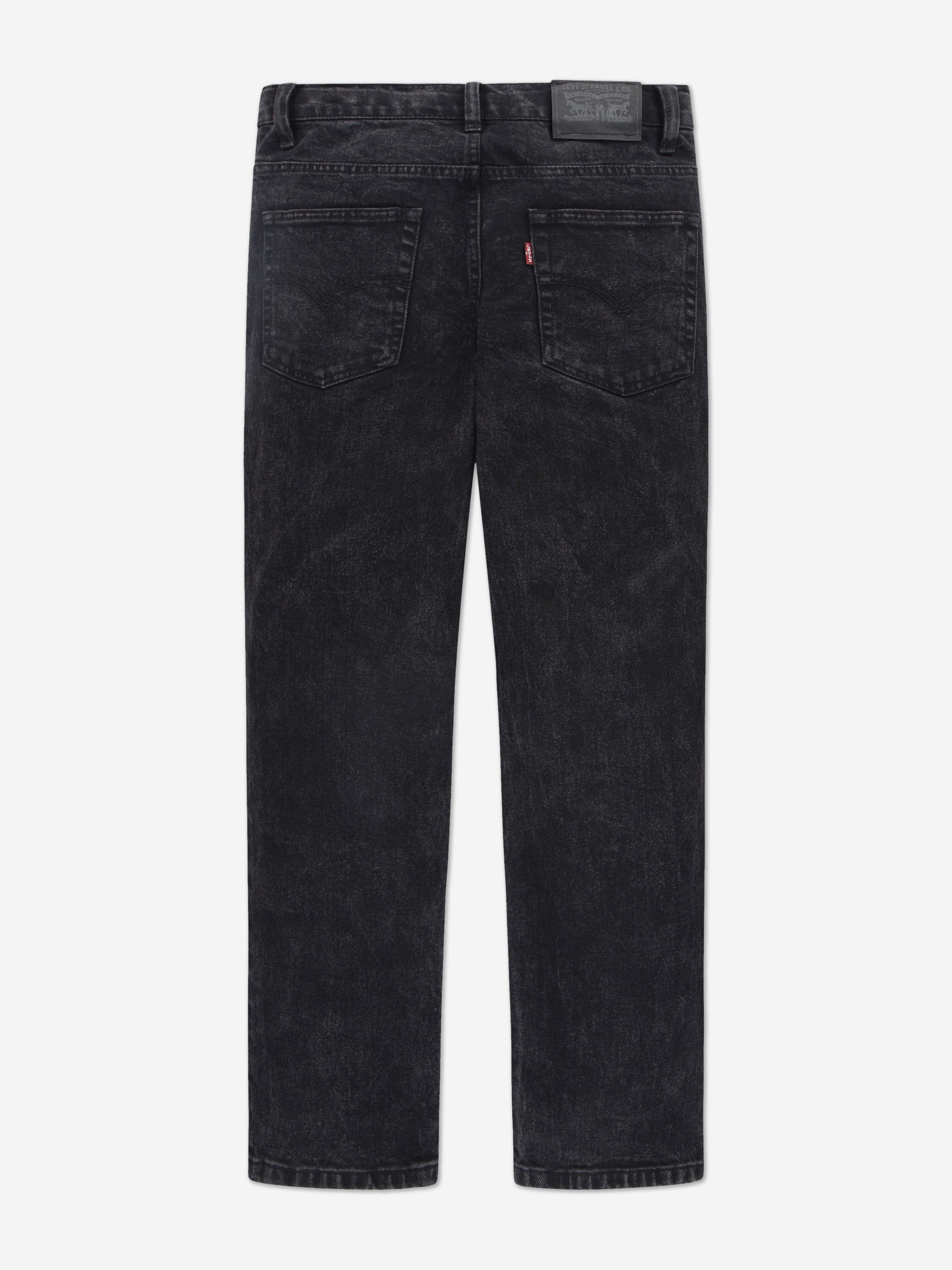 Levi's Boys 551Z Authentic Straight Jeans in Black