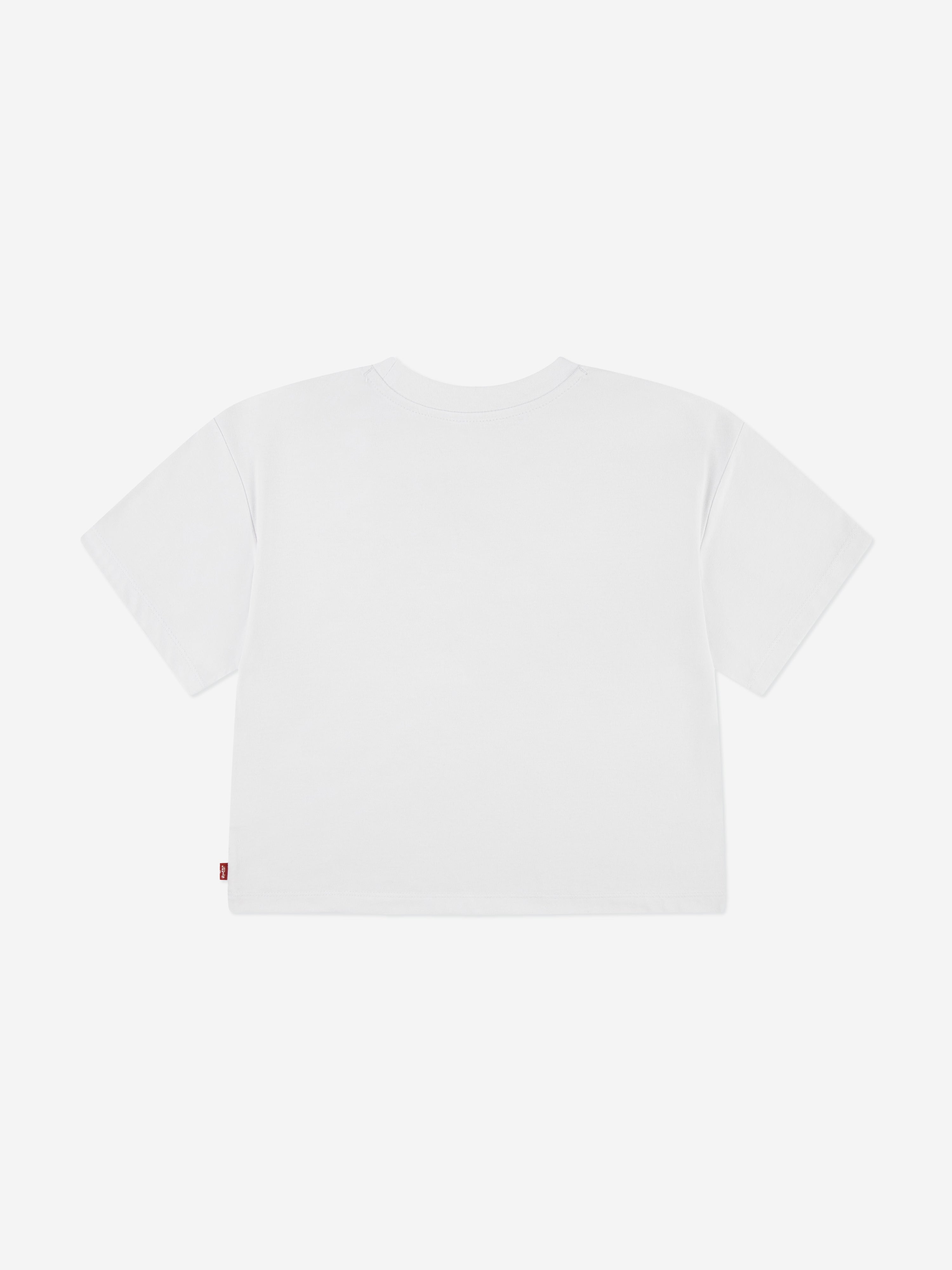 Levi's Girls Floral Logo T-Shirt in White