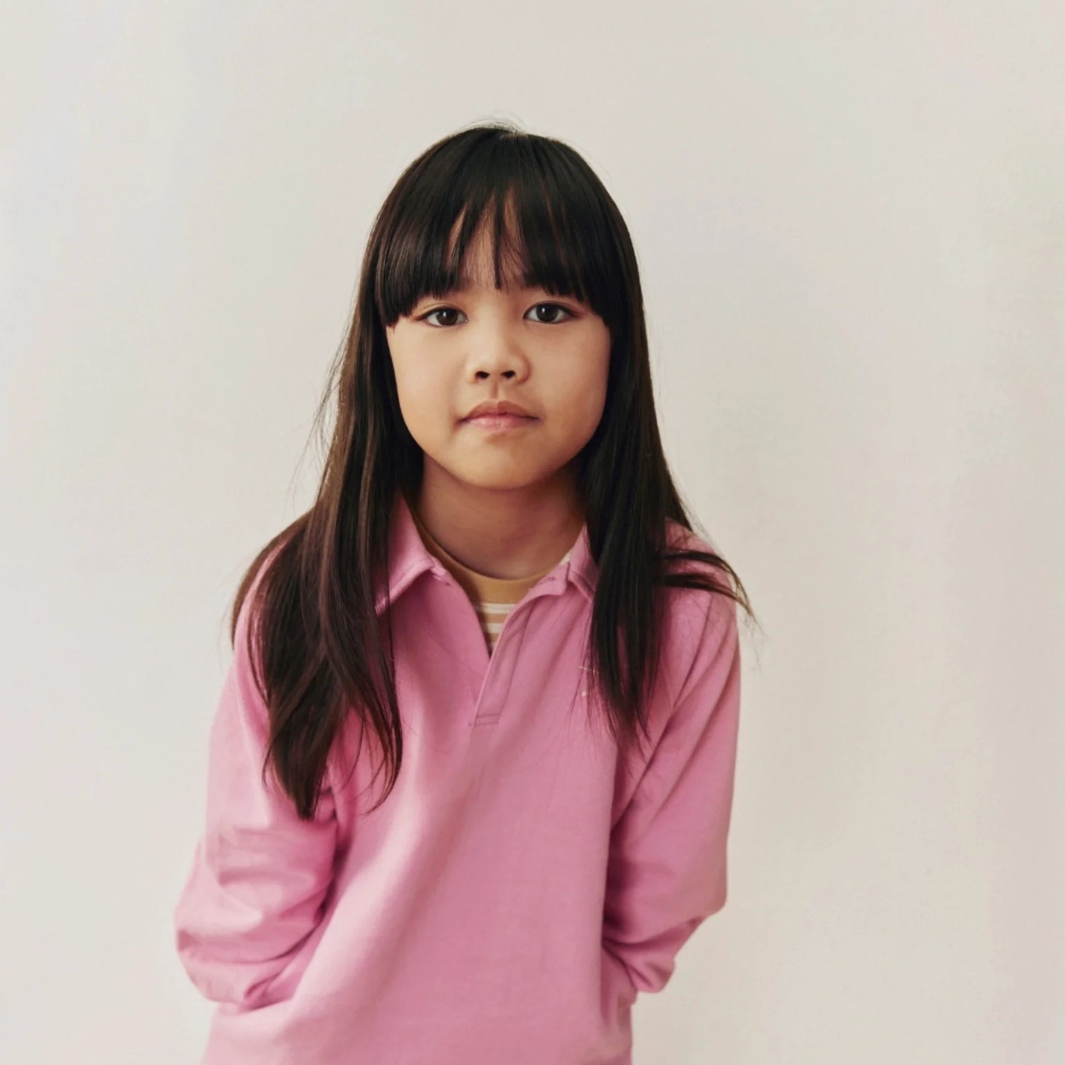 Girls Pink Cotton Dress
