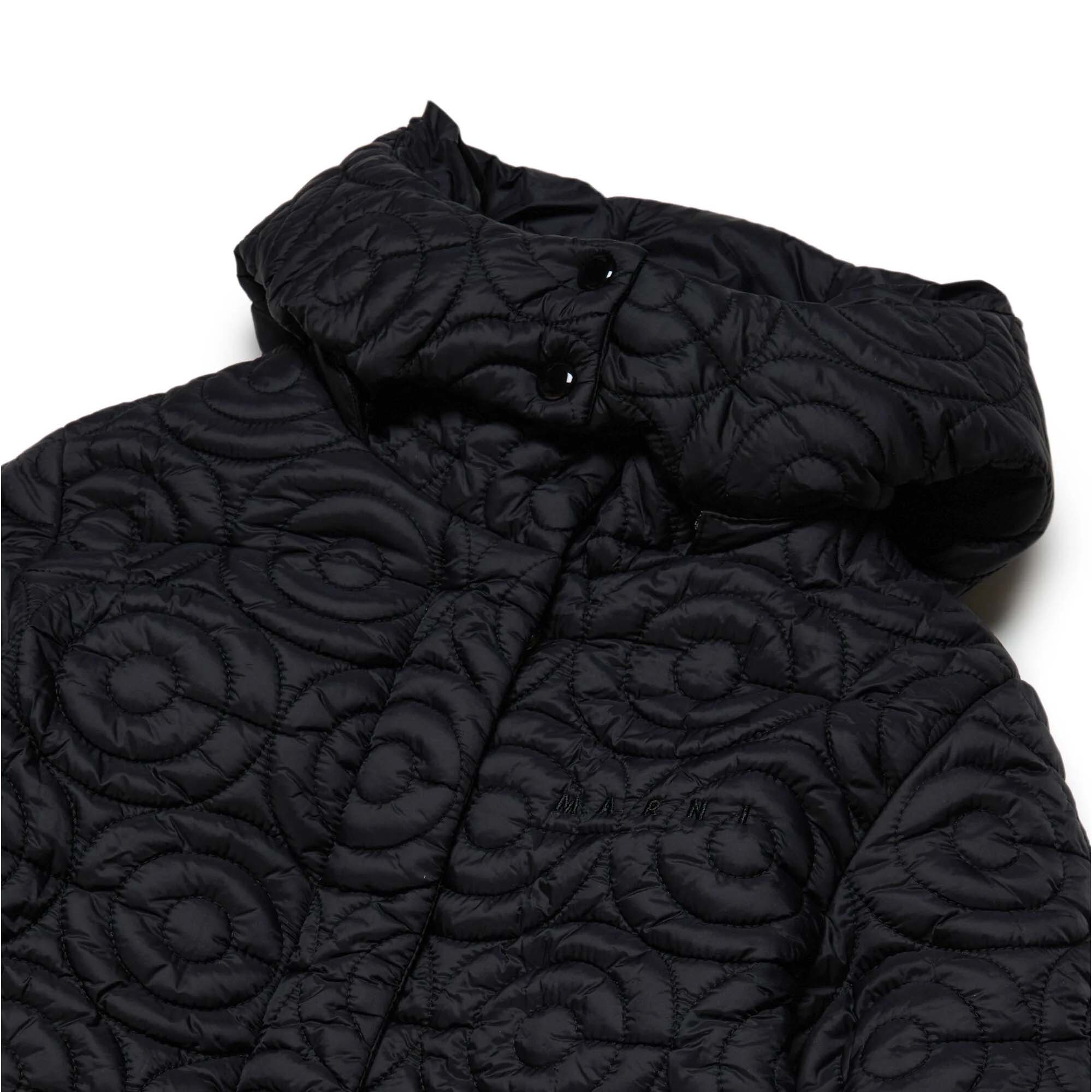 Girls Black Padded Coat