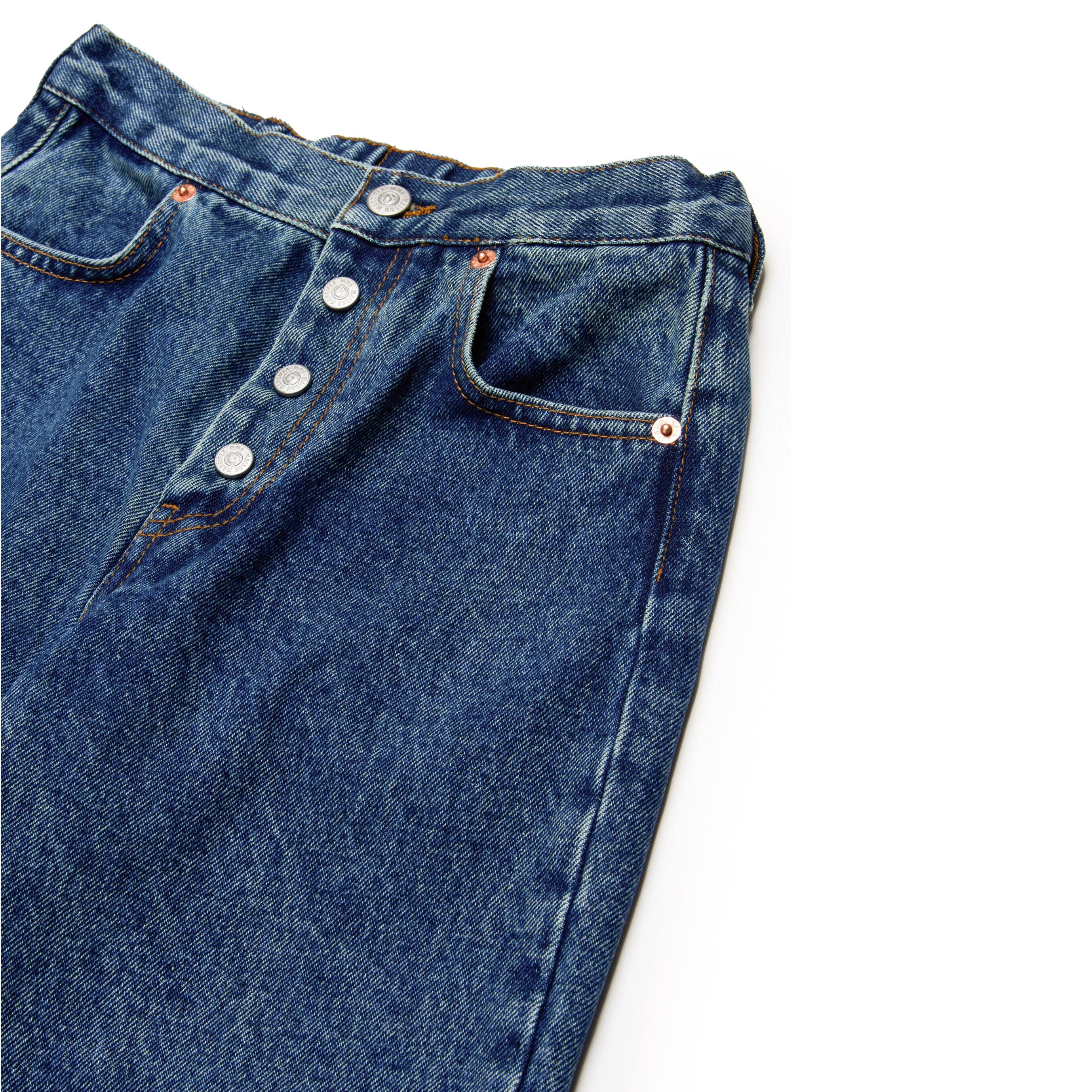 Boys & Girls Blue Denim Trousers