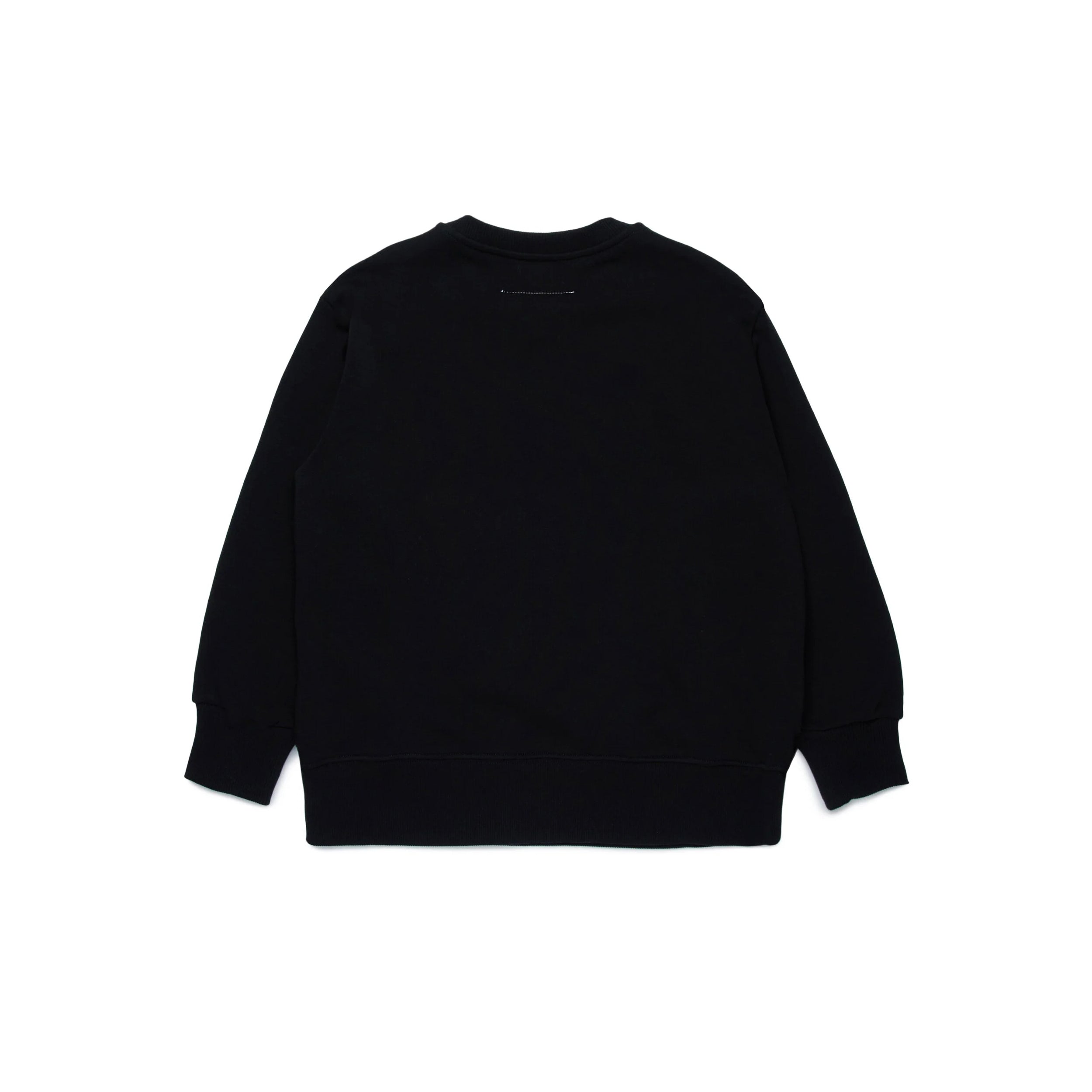 Boys & Girls Black Cotton Sweatshirt