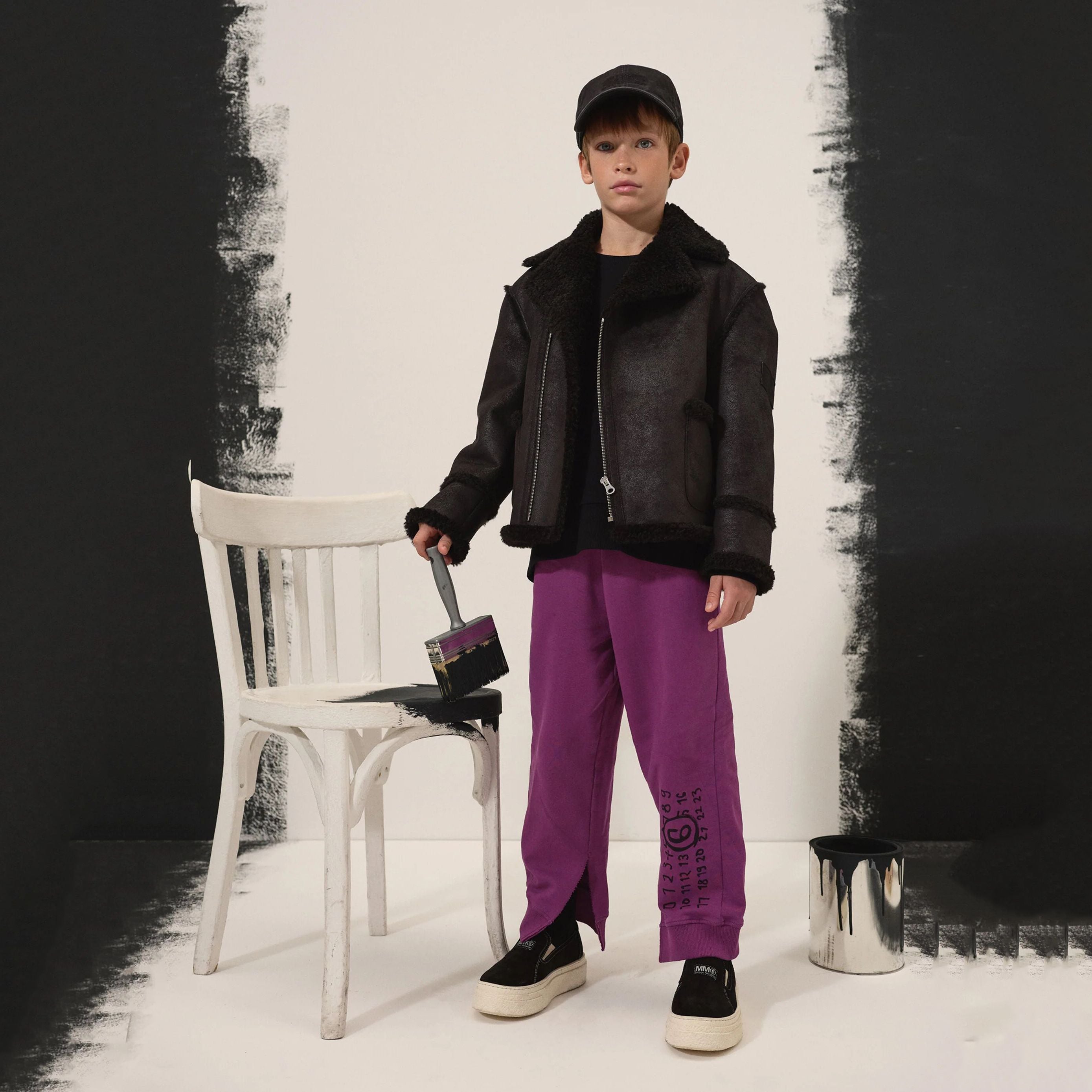 Boys & Girls Black Jacket