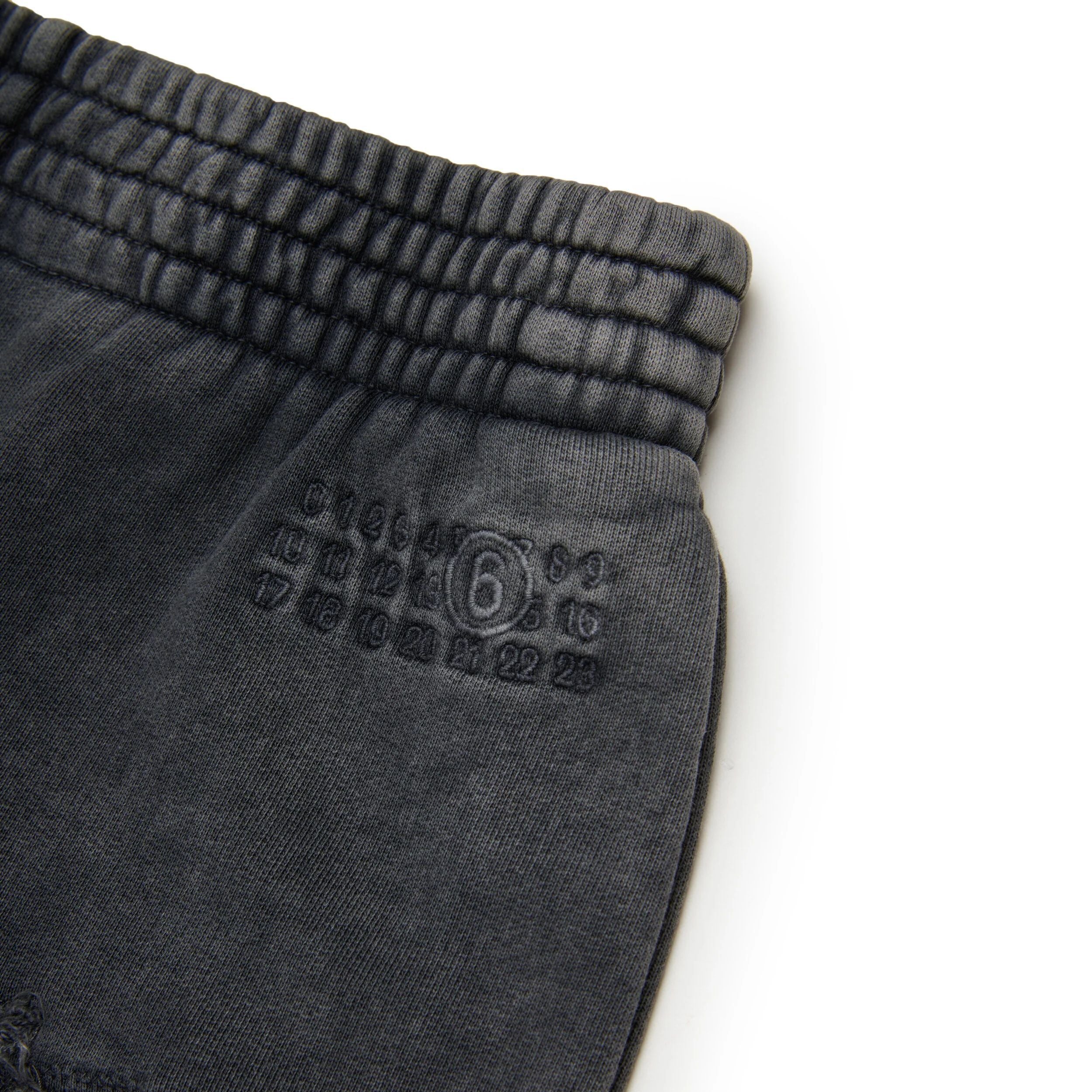 Boys & Girls Black Embroidered Trousers