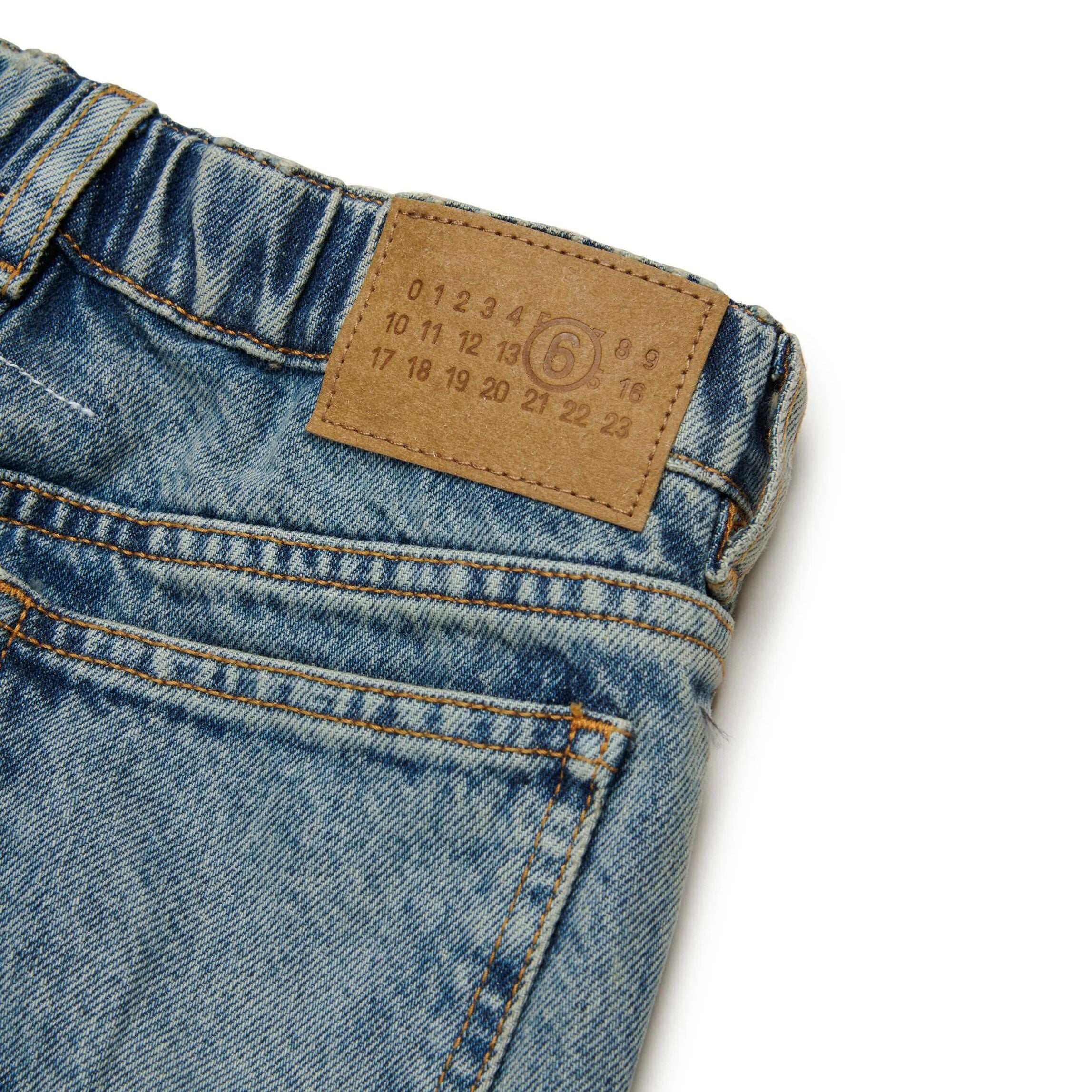Boys & Girls Blue Denim Trousers