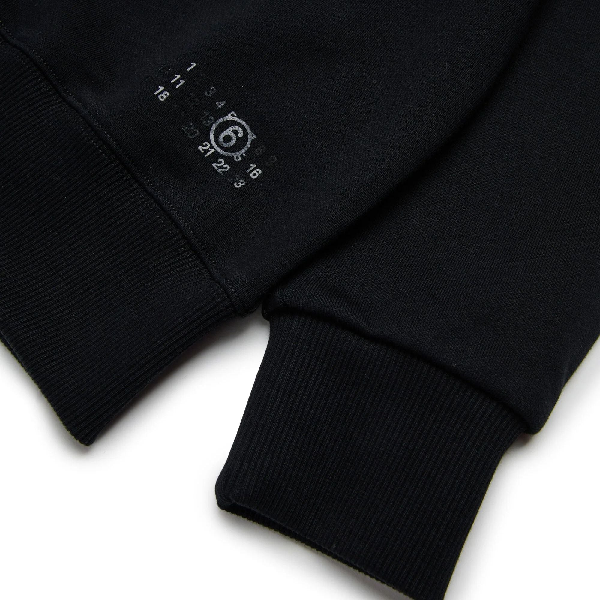 Boys & Girls Black Cotton Sweatshirt