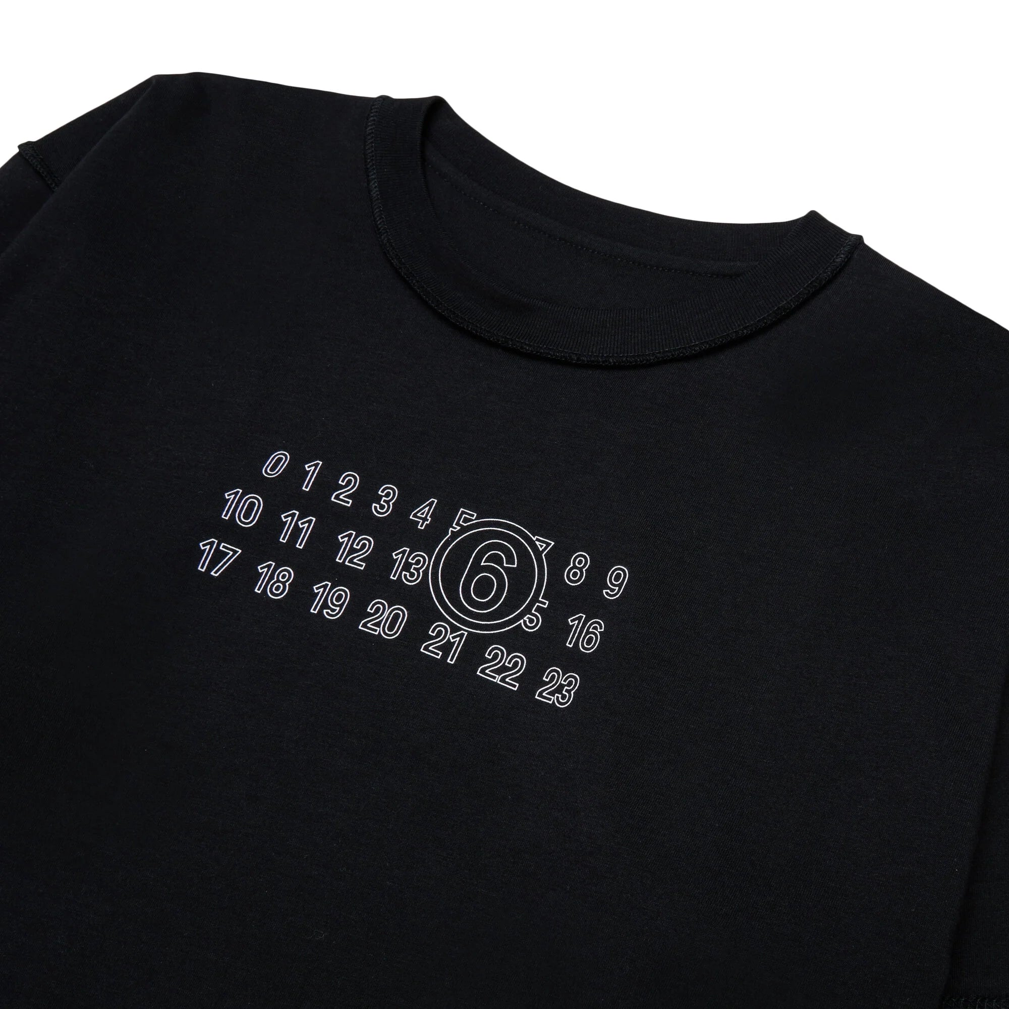 Boys & Girls Black Logo Cotton Long Sleeves T-Shirt