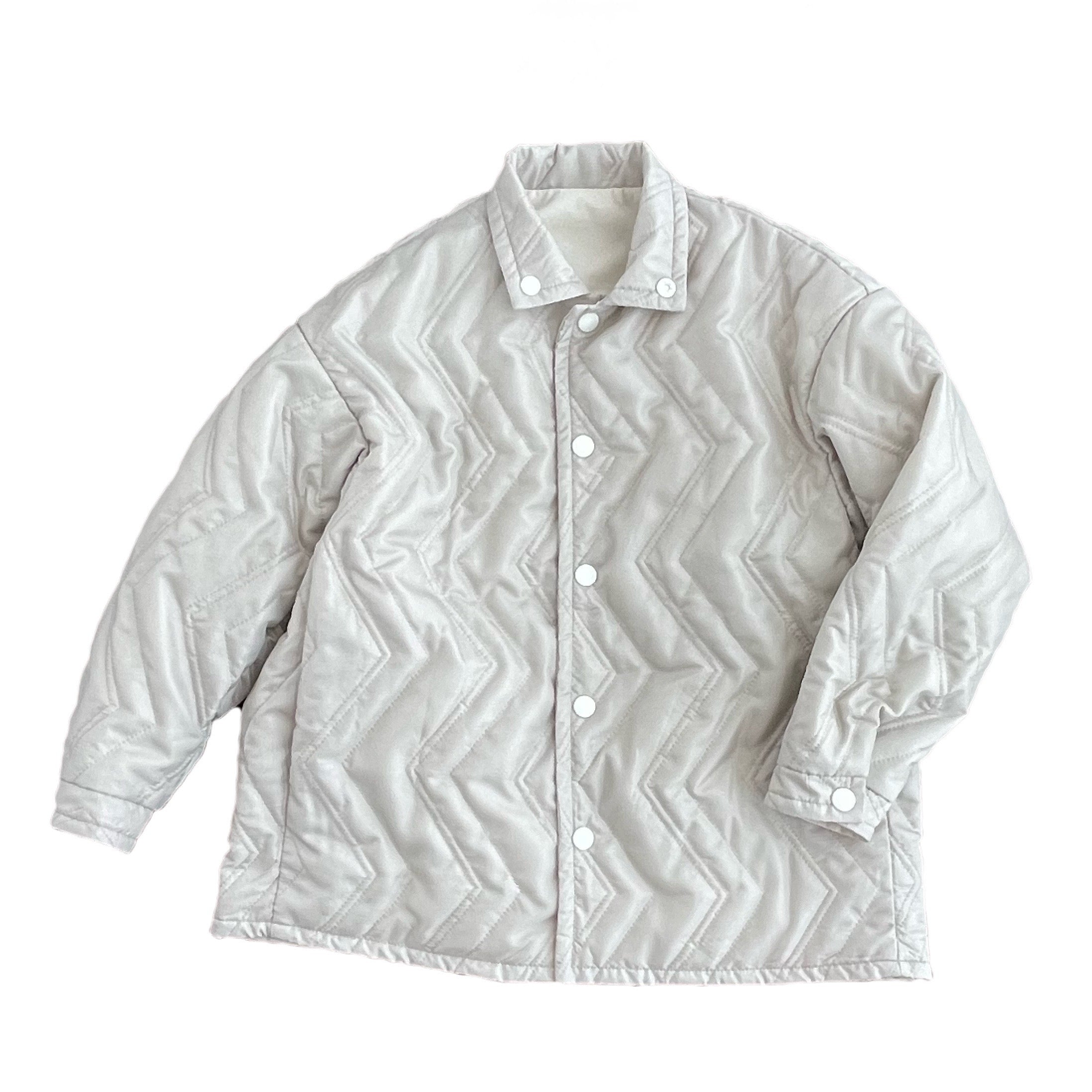 Boys & Girls White Reversible Jacket