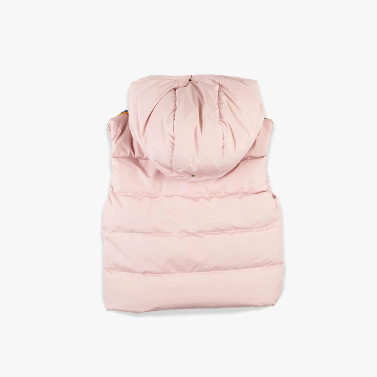 Girls Light Pink Padded Down Gilet(Bonton x Pyrenex)