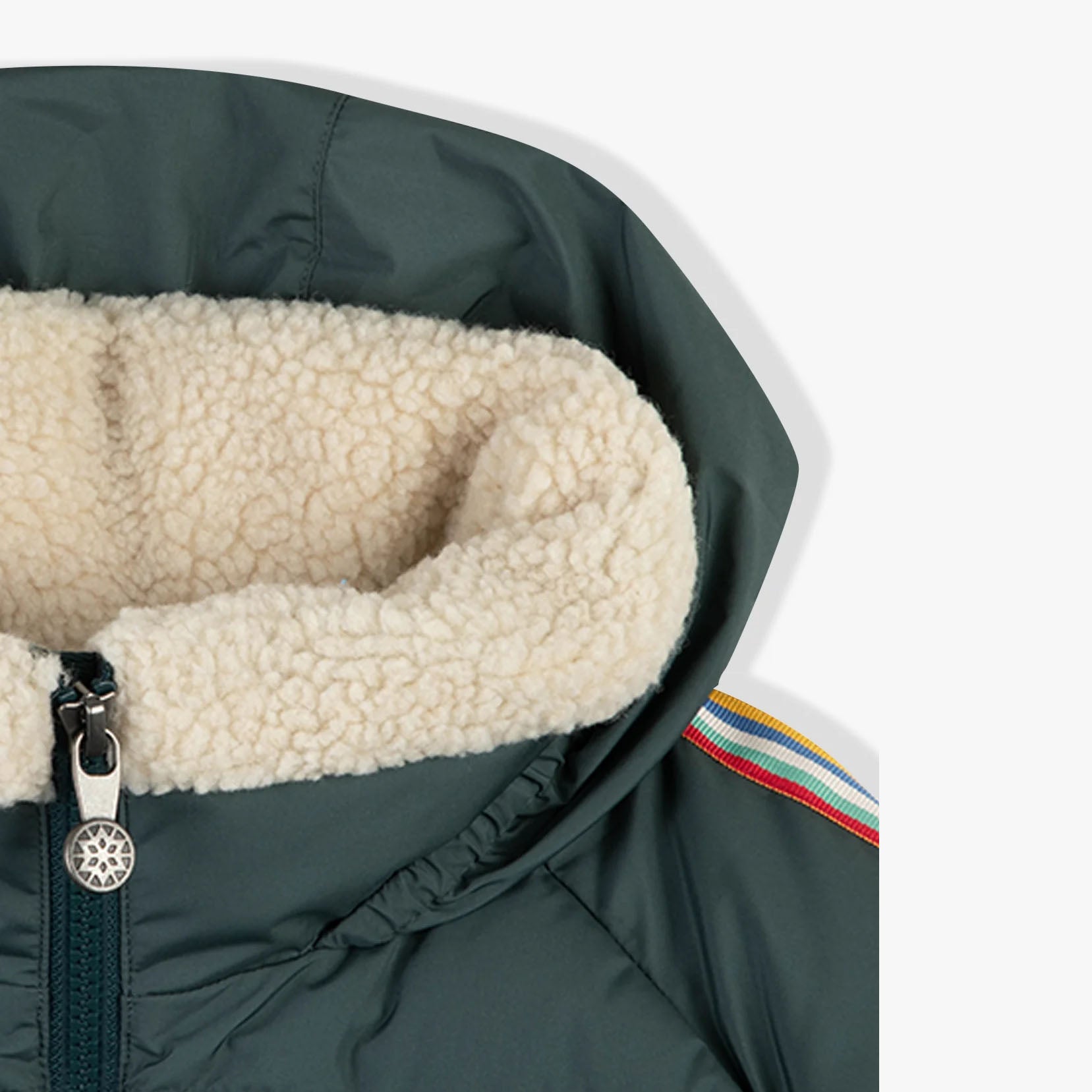 Boys & Girls Green Padded Down Jacket(Bonton x Pyrenex)