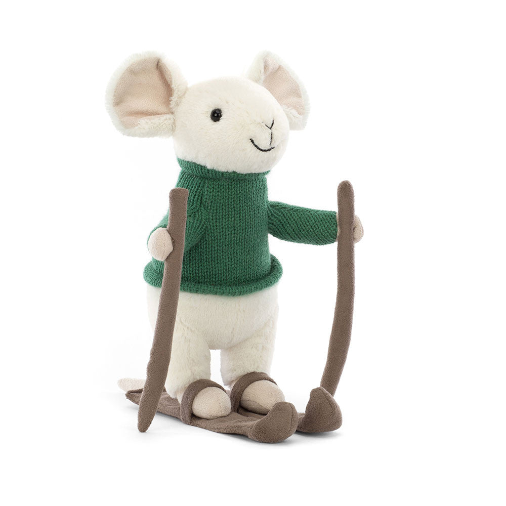 Merry Mouse Skiing(19x8x15cm)
