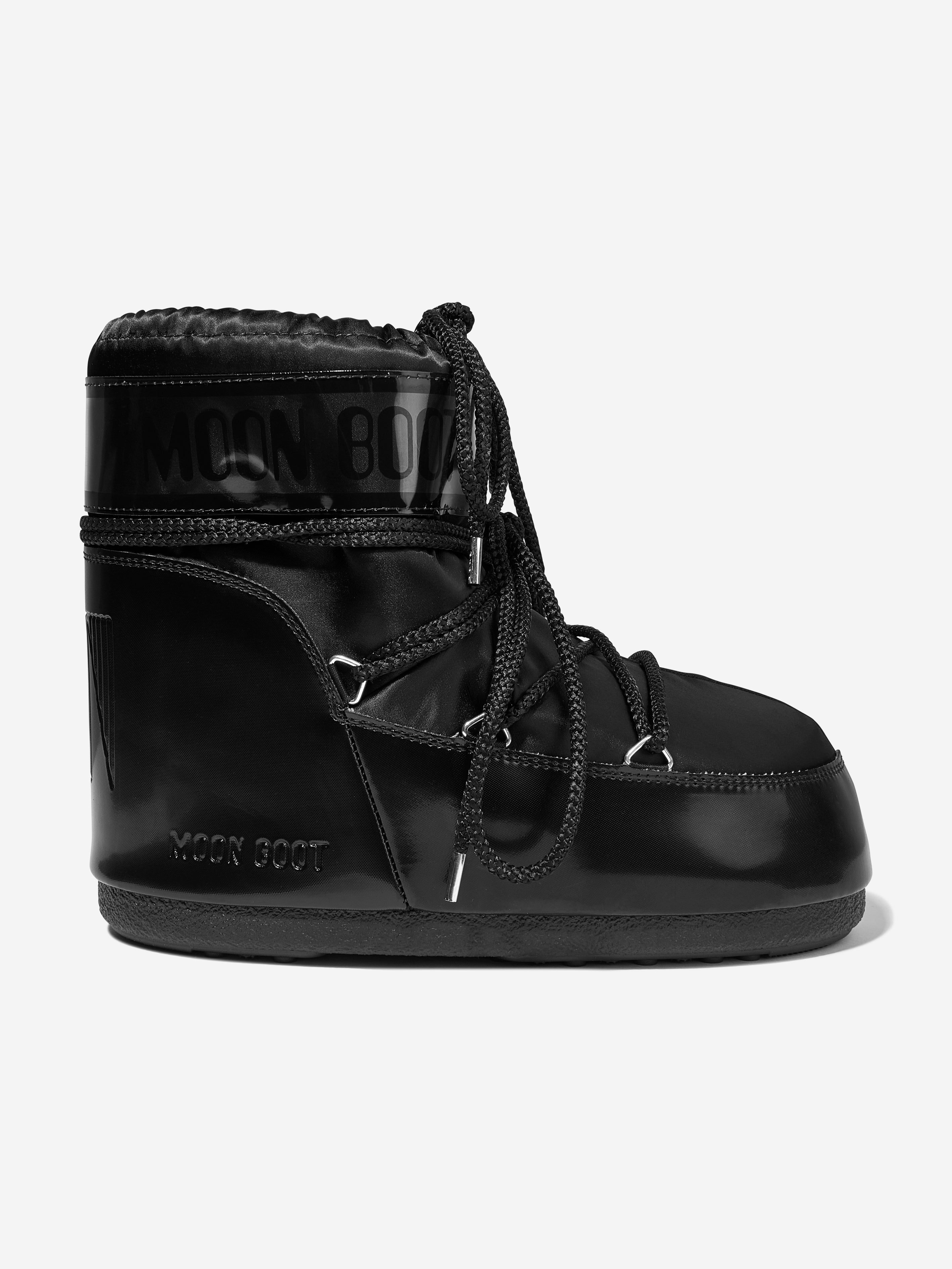 Kids Icon Low Glance Snow Boots in Black