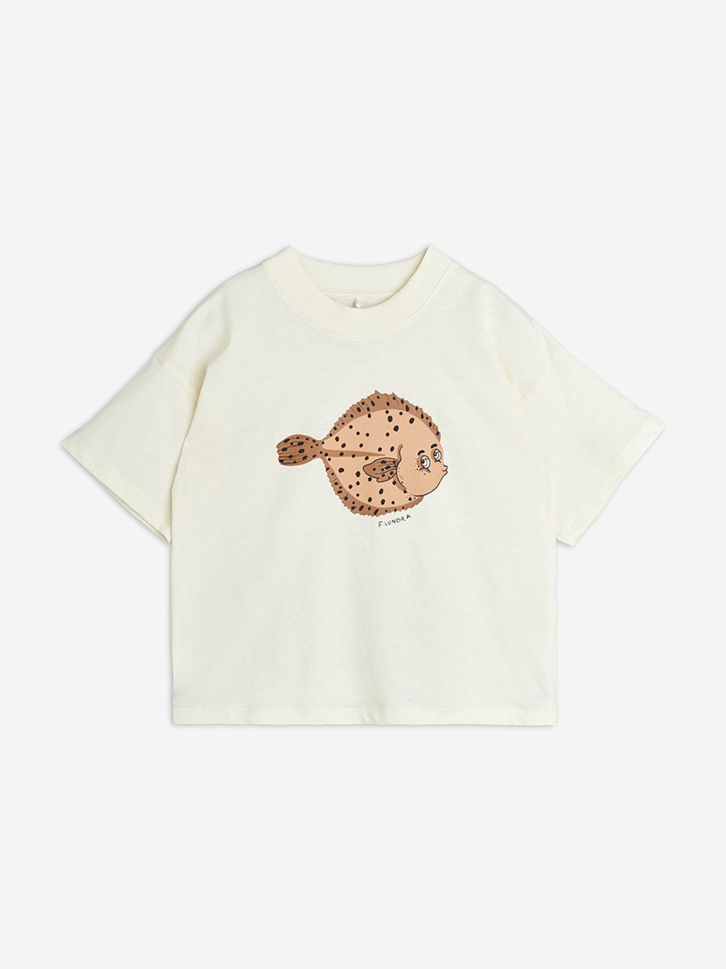 Kids Flundra T-Shirt in Ivory