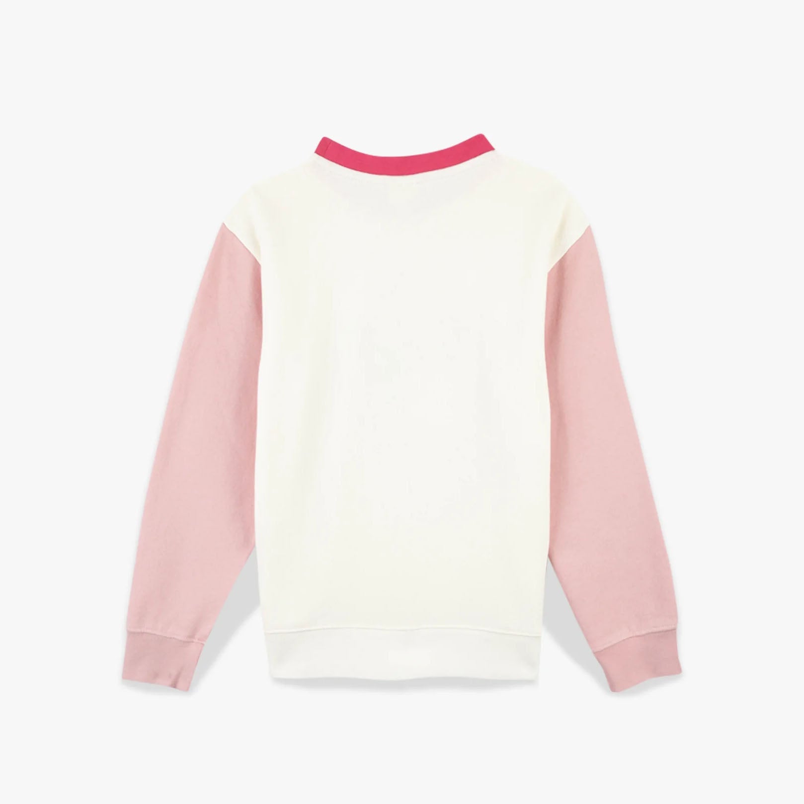 Boys & Girls White Cotton Sweatshirt(Bonton x Pyrenex)